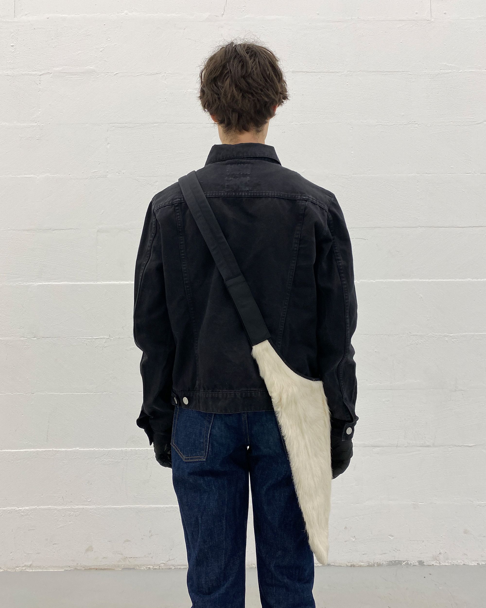 Helmut Lang 2000s Vintage Cotton Denim Jacket Size L / US 10 / IT 46 - 5 Thumbnail