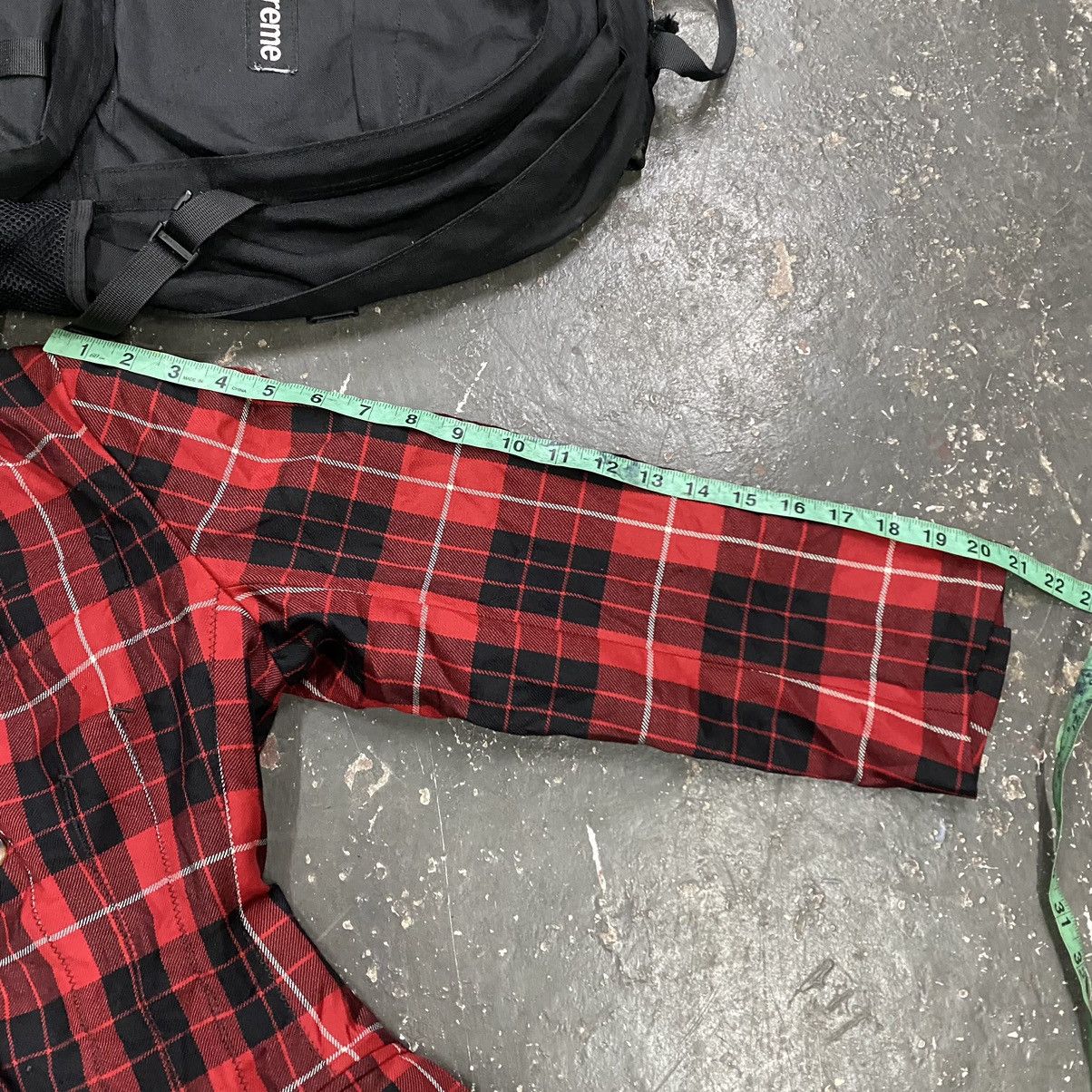 Jean Paul Gaultier Vintage Jean Paul Gaultier Red Tartan Hourglass Jacket Size 40S - 10 Thumbnail