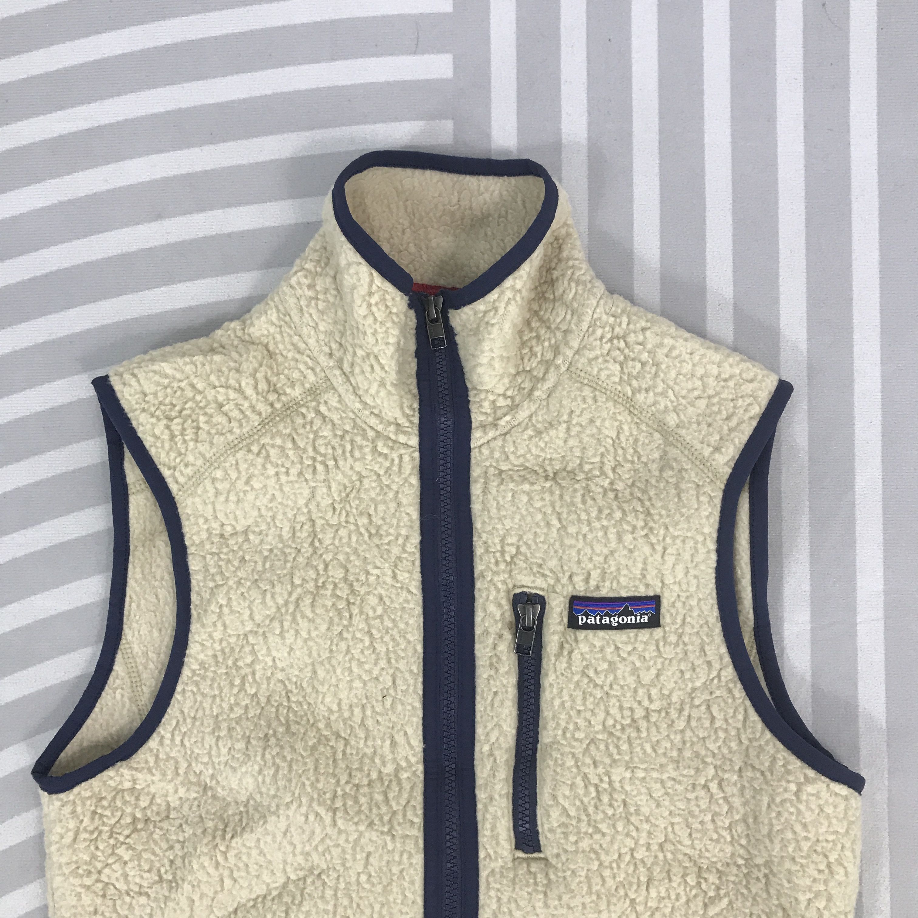 Patagonia × Vintage Vintage Patagonia Fleece vest Jacket Size US XXS / EU 40 - 2 Thumbnail
