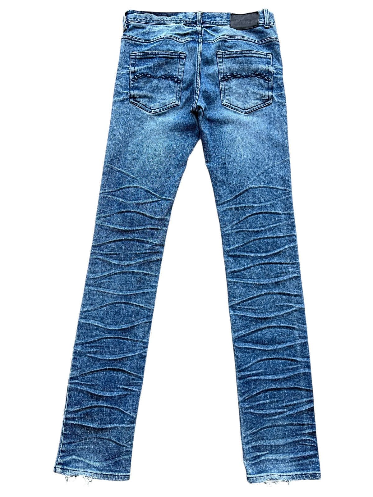GOSTAR DE FUGA Midas Skinny Fit Stretched Denim Jeans 32x35 Size US 32 / EU 48 - 3 Thumbnail