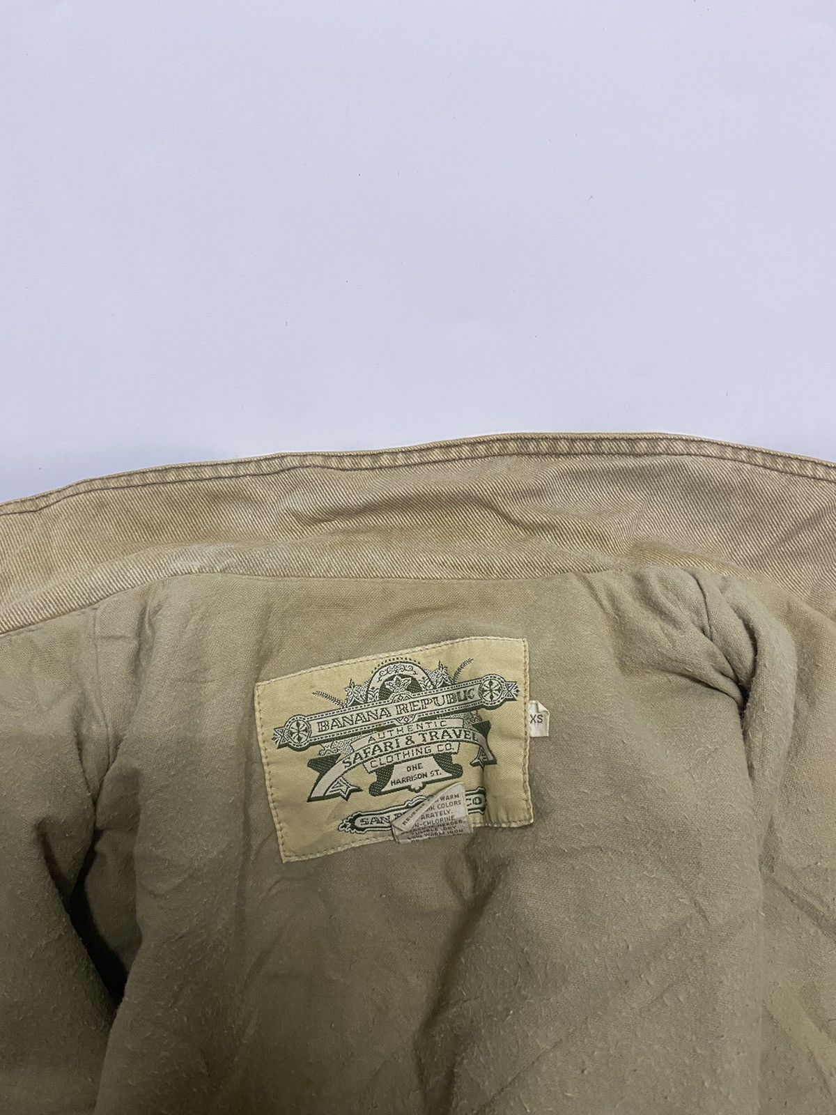 Banana Republic × Vintage Vintage Banana Republic Denim Jeans Jacket Size XS / US 0-2 / IT 36-38 - 15 Thumbnail