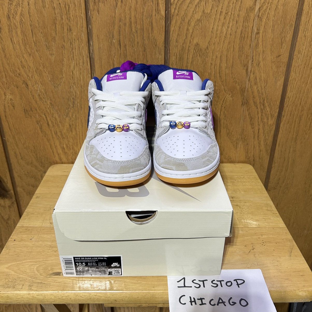 Designer × Nike Nike SB Dunk Low Rayssa Leal Size 10.5 FZ5251-001 NEW Size US 10.5 / EU 43-44 - 2 Thumbnail