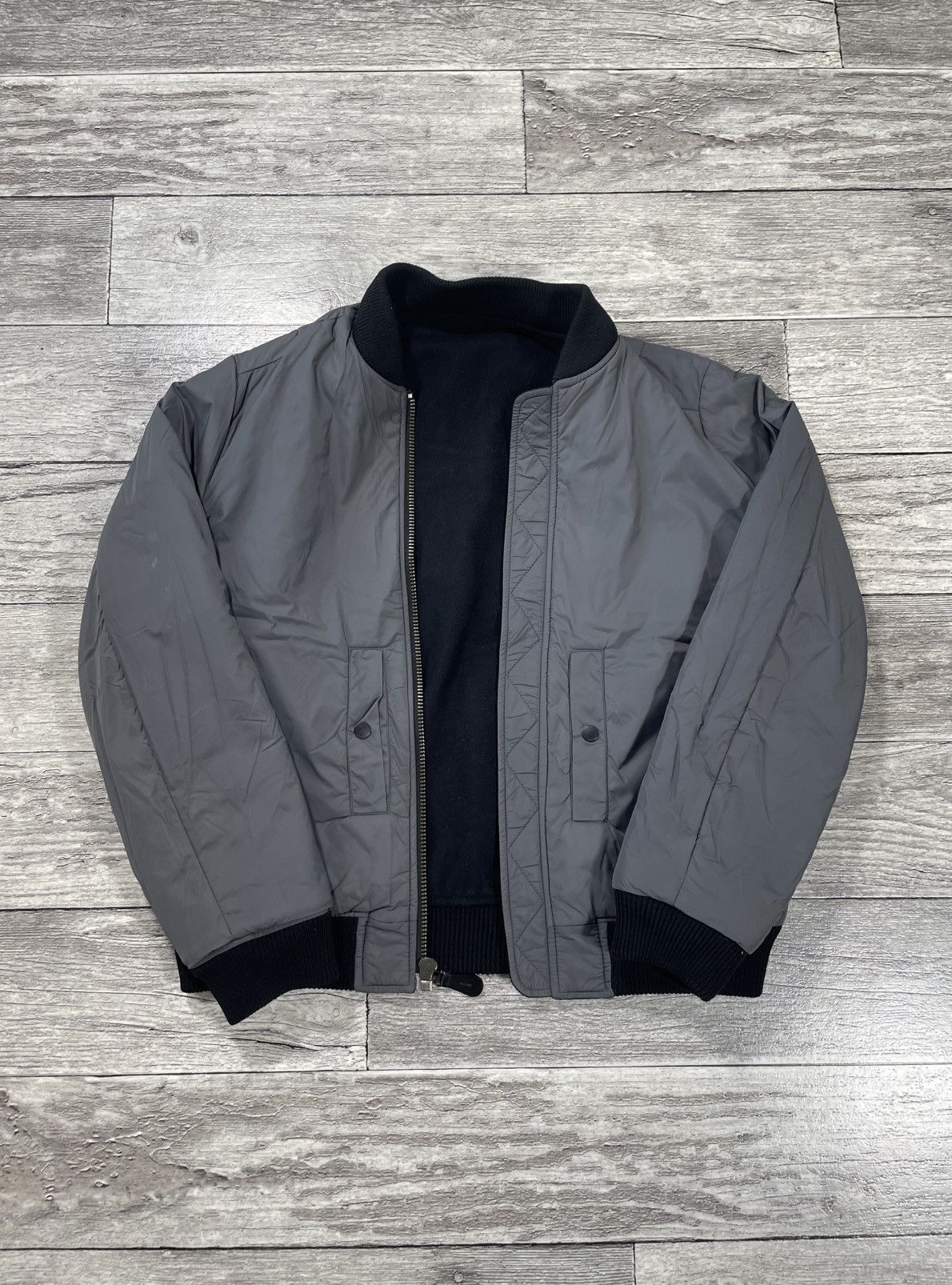 Lacoste Vintage Lacoste Wool Mens Bomber Jacket MA-1 Style Luxury Size US M / EU 48-50 / 2 - 6 Thumbnail