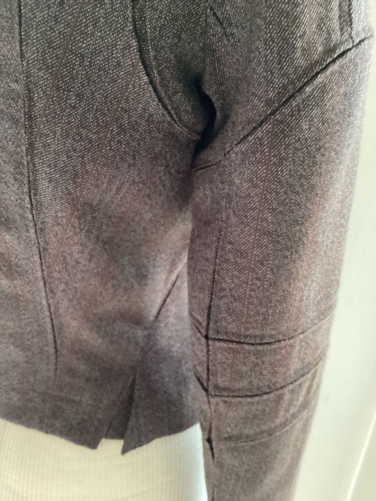Junya Watanabe JUNYA WATANABE A/W1995 BULGE bonded wool Jacket D-TK 9210 Size S / US 4 / IT 40 - 12 Thumbnail