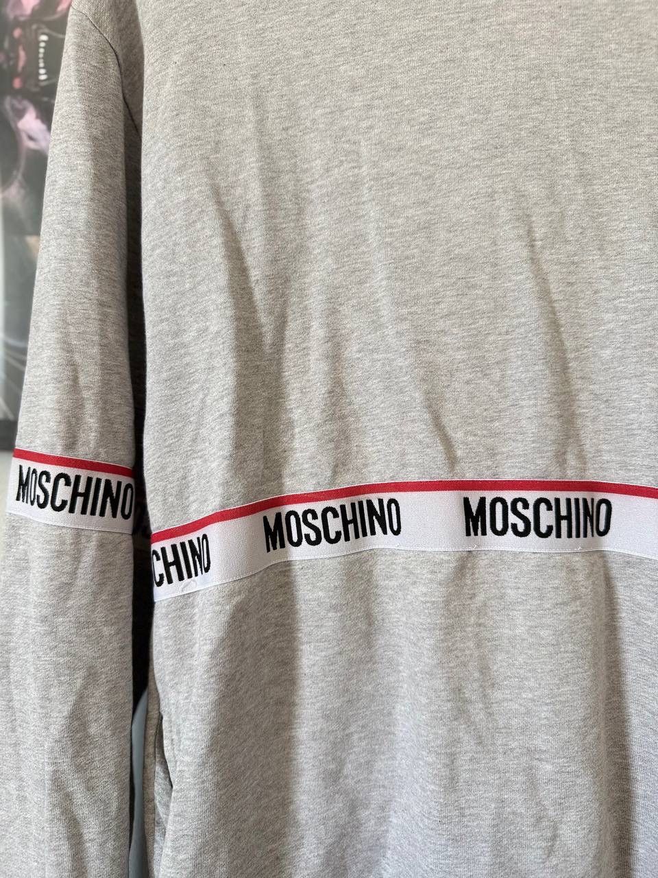Moschino Vintage luxury Designer Moschino hoodie multi logo Size US L / EU 52-54 / 3 - 3 Thumbnail