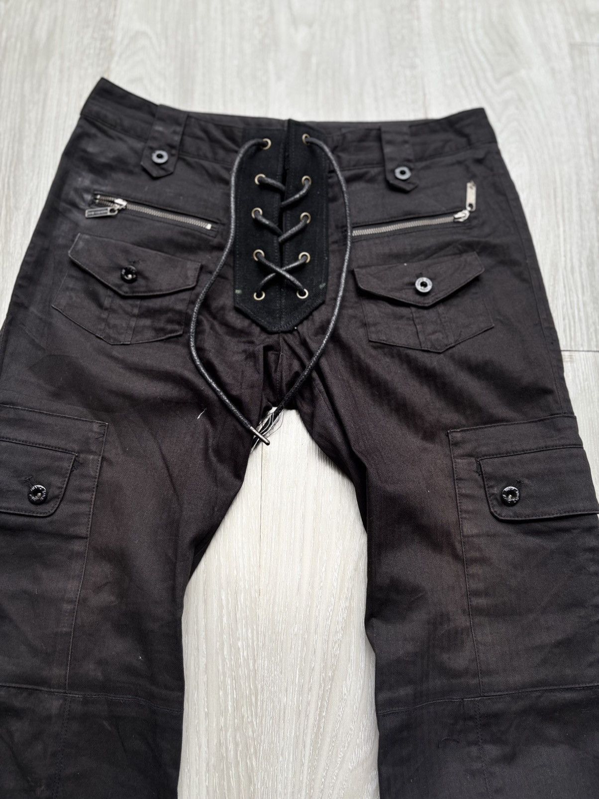 Calvin Klein Lace up flare cargo pants Size US 28 / EU 44 - 2 Thumbnail