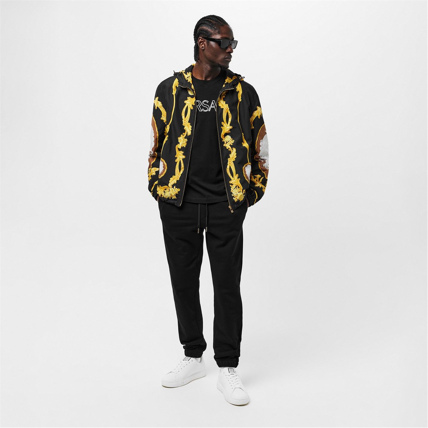 Versace o1g2r1mq0526 Medusa Tech Lightweight Windbreaker Jacket Size US L / EU 52-54 / 3 - 6 Thumbnail