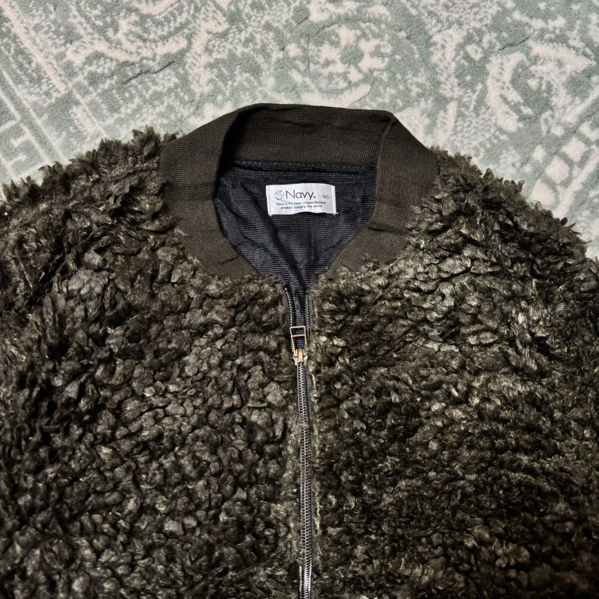 If Six Was Nine × Le Grande Bleu (L.G.B.) Navy Fur jacket IfSixWasNine LGB Style Size L / US 10 / IT 46 - 6 Thumbnail