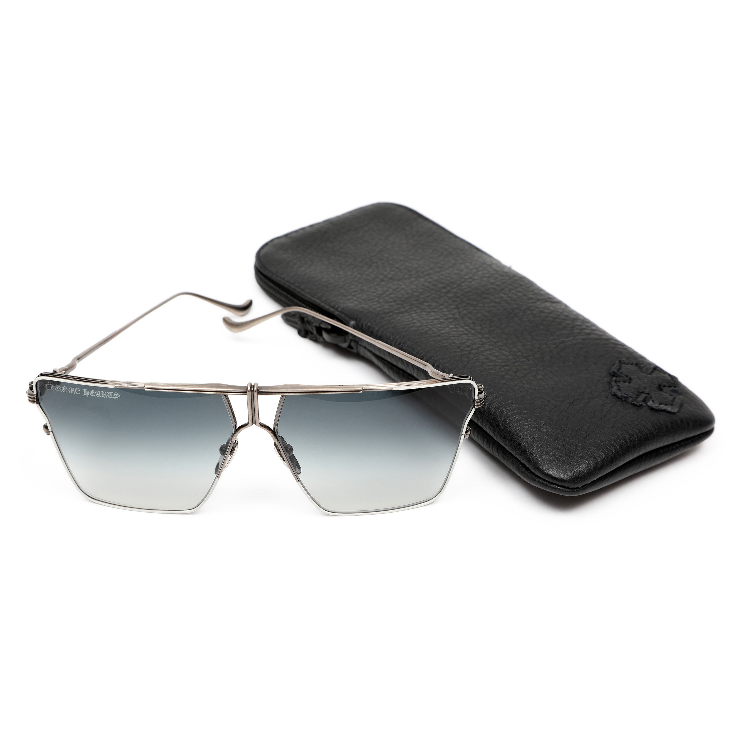 Chrome Hearts Nippily Sunglasses With Gold Size ONE SIZE - 2 Thumbnail