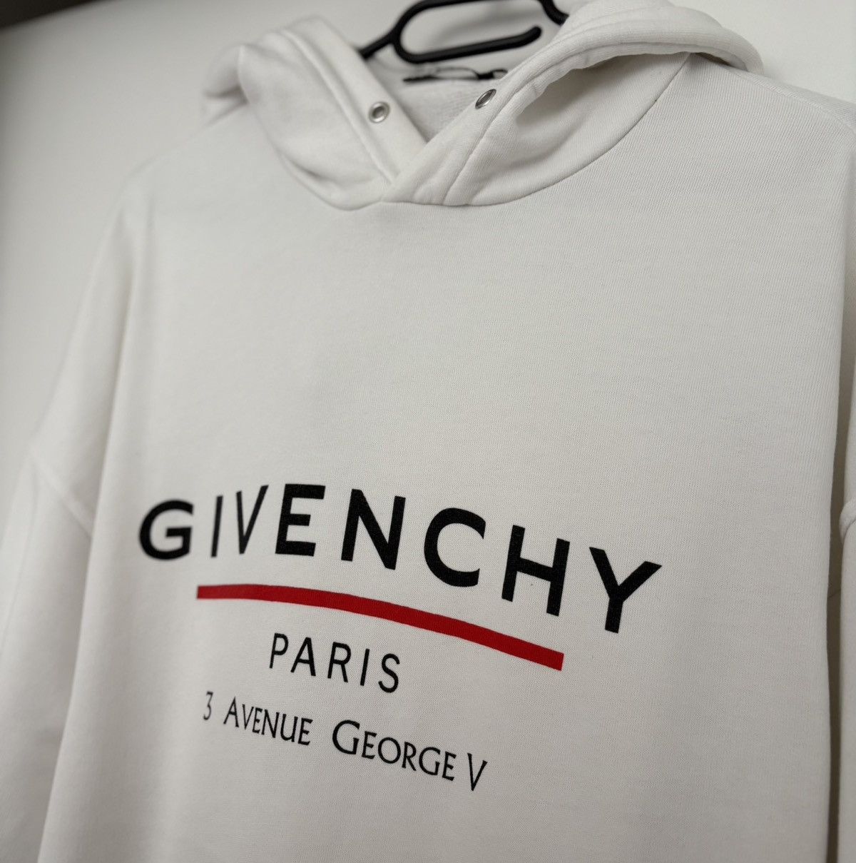 Givenchy Givenchy Avenue white oversized hoodie Size US S / EU 44-46 / 1 - 3 Thumbnail