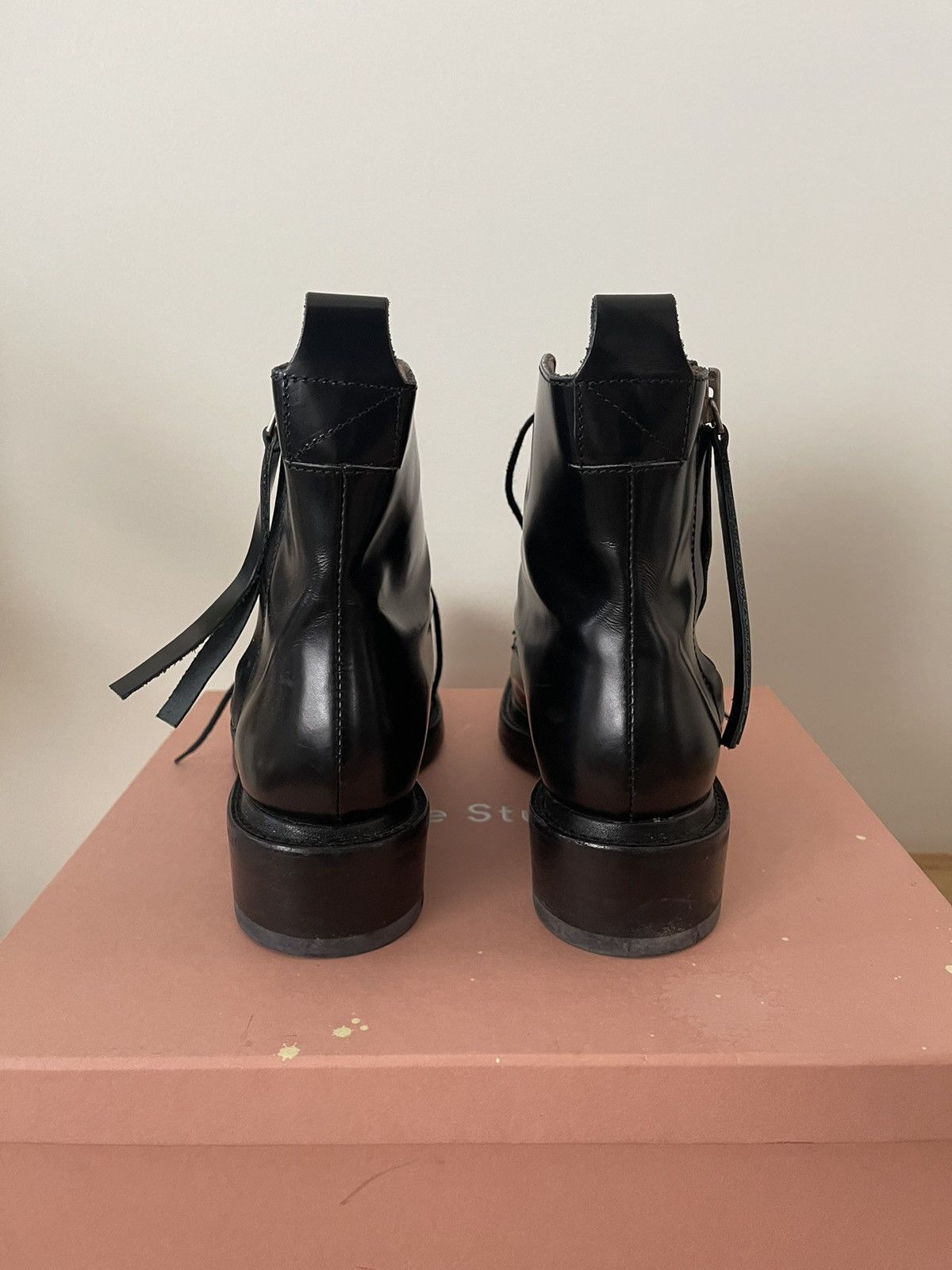 Acne studios linden boots online