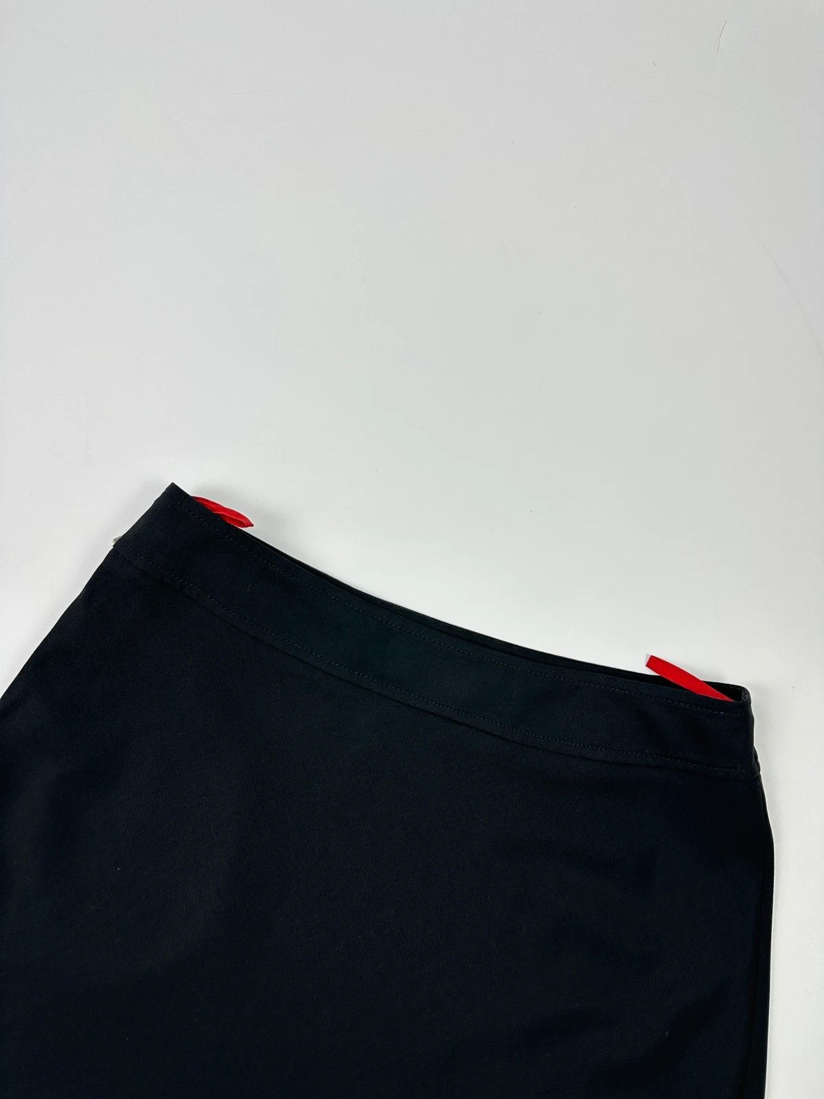 Prada Prada Sport 00’s Black Wool Mid Length Skirt Size 28" / US 6 / IT 42 - 5 Thumbnail