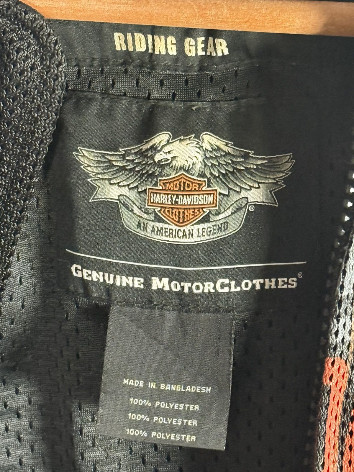 Other Harley Davidson Logo Mesh Rider Jacket size medium Black Size US M / EU 48-50 / 2 - 8 Thumbnail