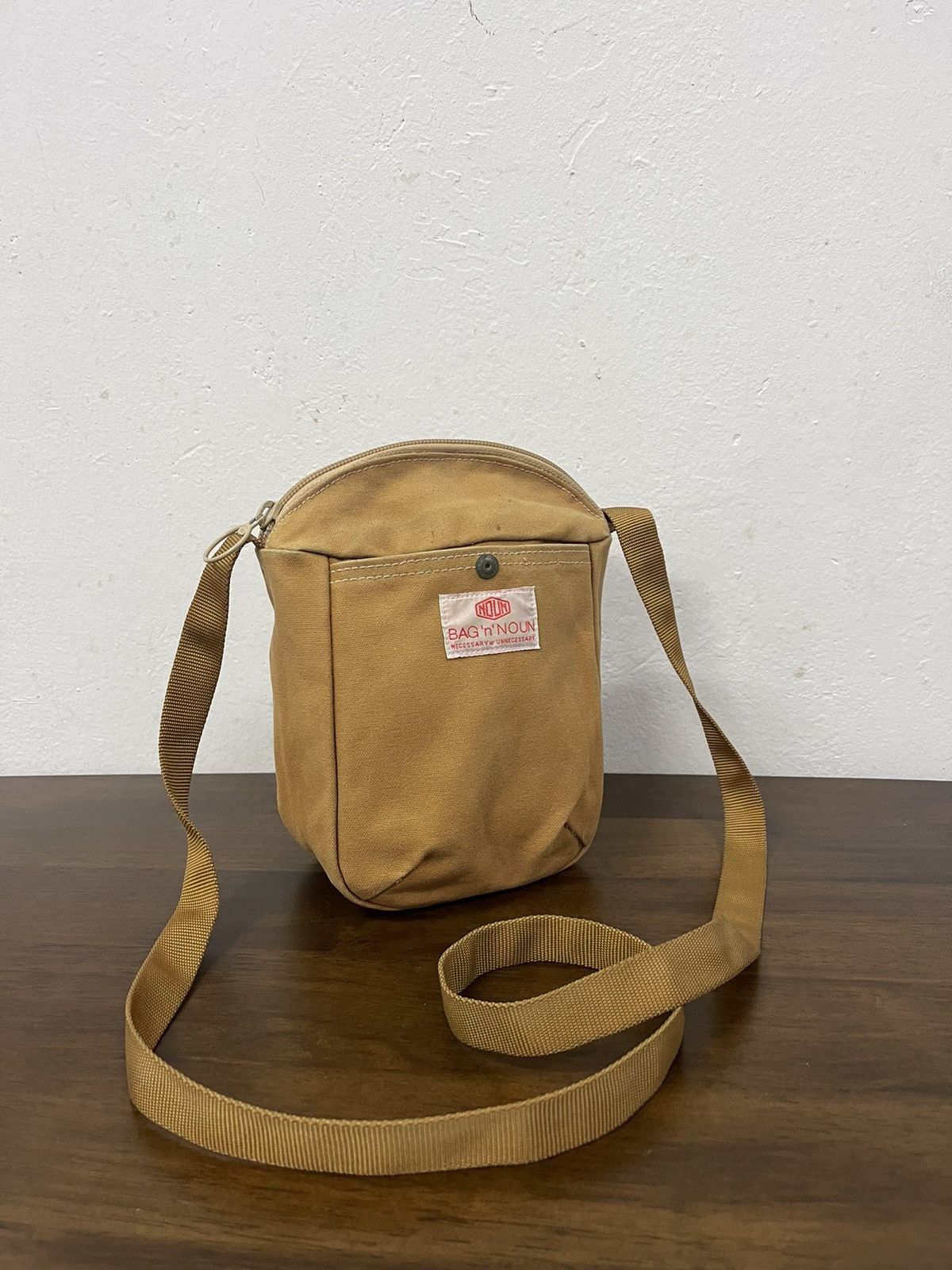 image of Vintage Bag ‘N’ Noun Quick Pocket Fanny Crossbody Bag in Brown, Men's