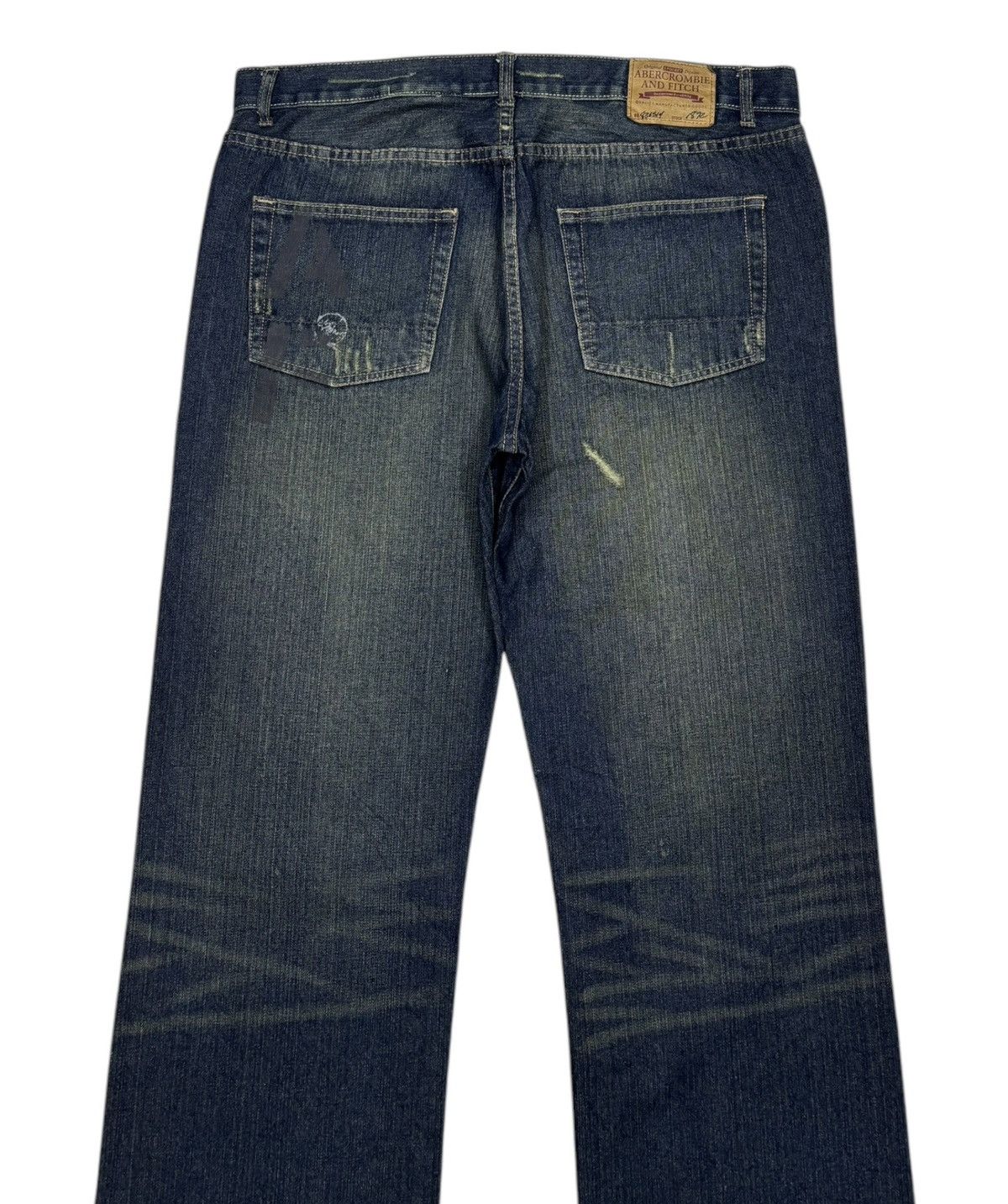 If Six Was Nine BAGGY JEANS STATEMENT DENIM A&F JUNYA WATANABE STYLE FLARED Size US 38 / EU 54 - 5 Thumbnail