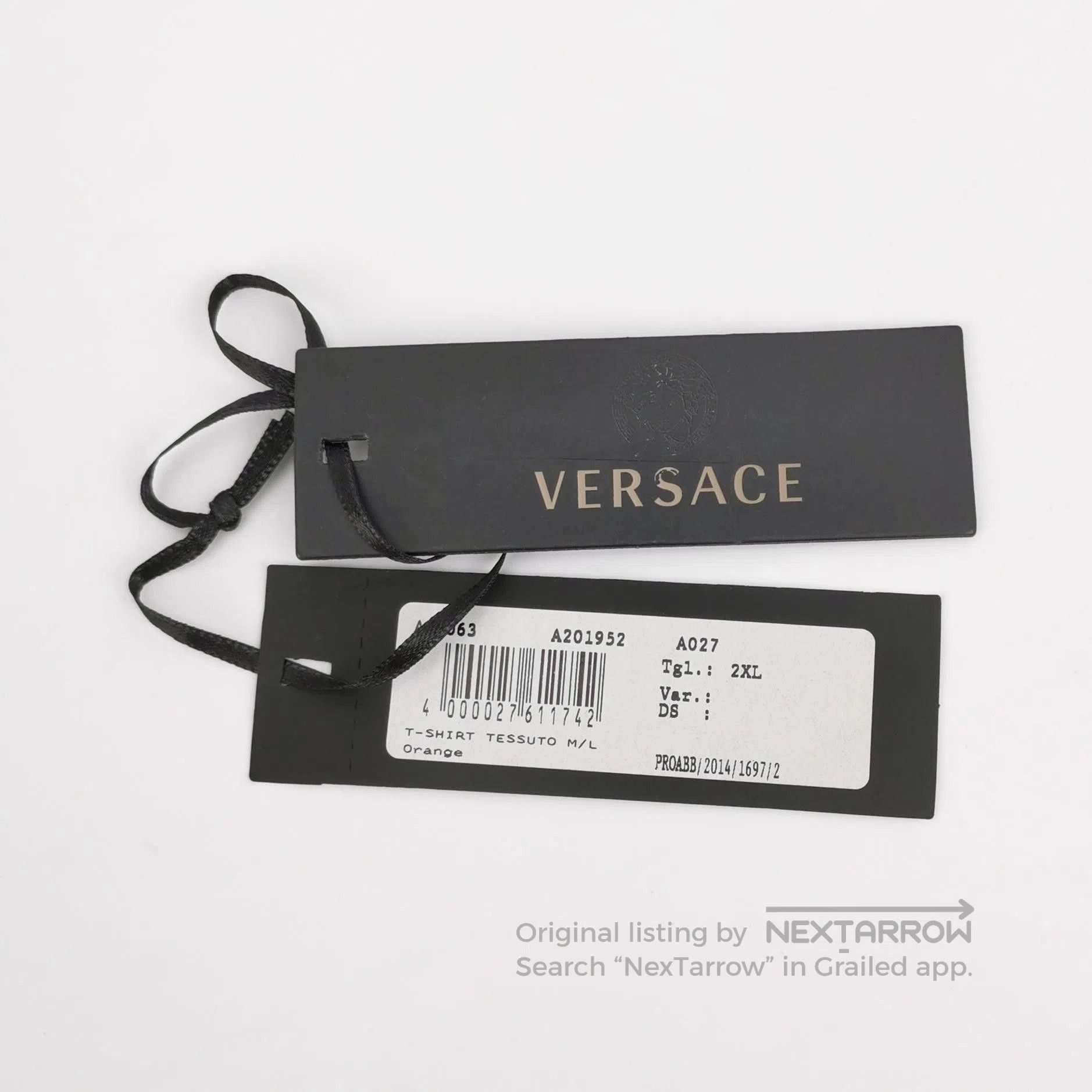 Versace Versace Cotton Color-Blocked Floral Collar Shirt. Size US M / EU 48-50 / 2 - 2 Thumbnail
