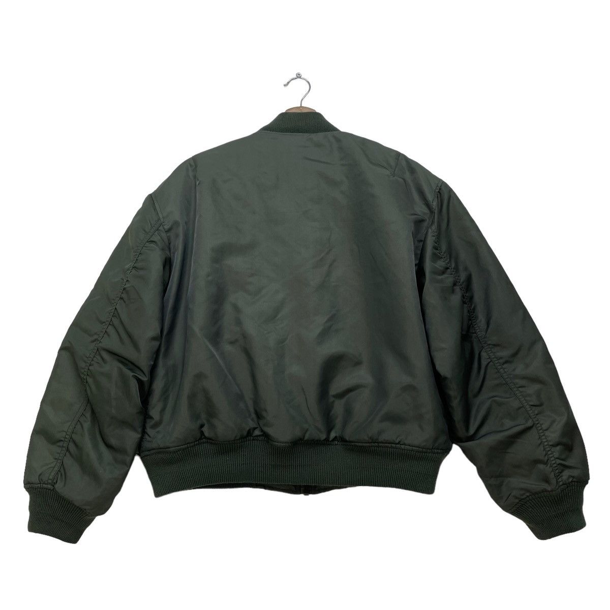 Aviator Nation 💥Japanese Brand On The World Bomber Ma 1 Flight Jacket Size US L / EU 52-54 / 3 - 2 Thumbnail