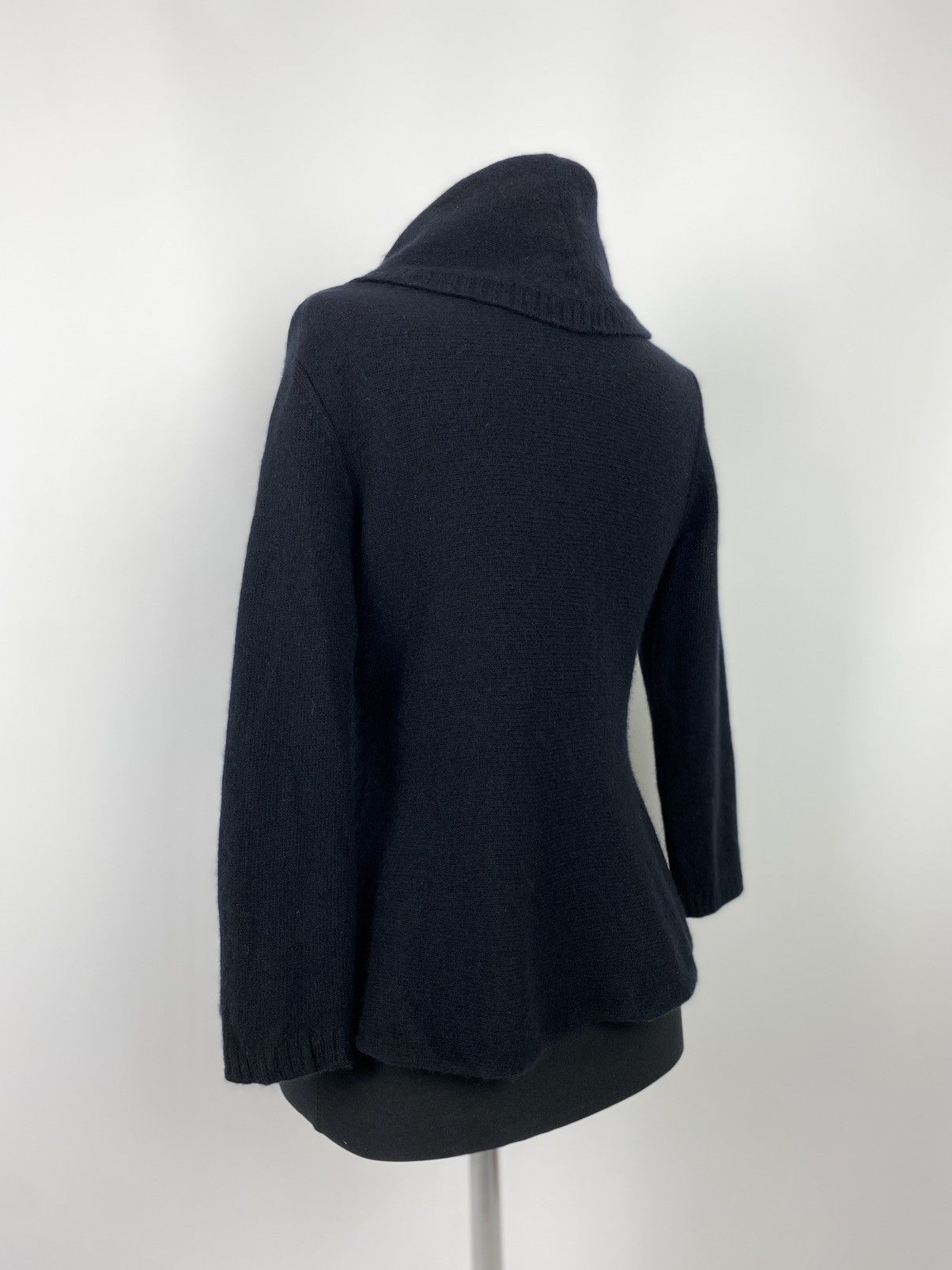 Max Mara Max Mara Cashmere Blend 3/4 Sleeve Shawl Collar Cardigan Size M / US 6-8 / IT 42-44 - 13 Thumbnail