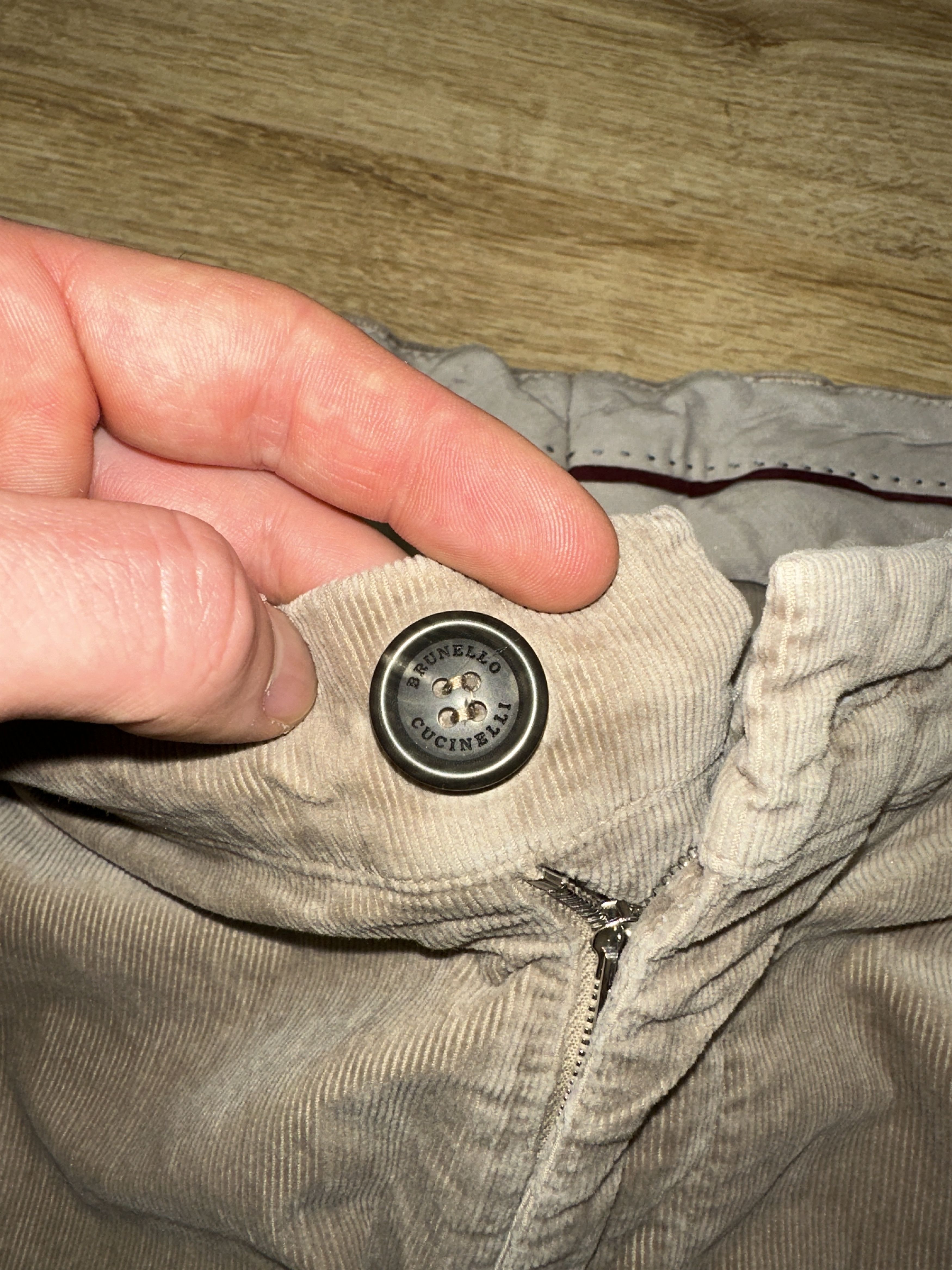Brunello Cucinelli Brunello Cucinelli Corduroy Traditional Fit Pants Size 48 Size US 32 / EU 48 - 7 Thumbnail