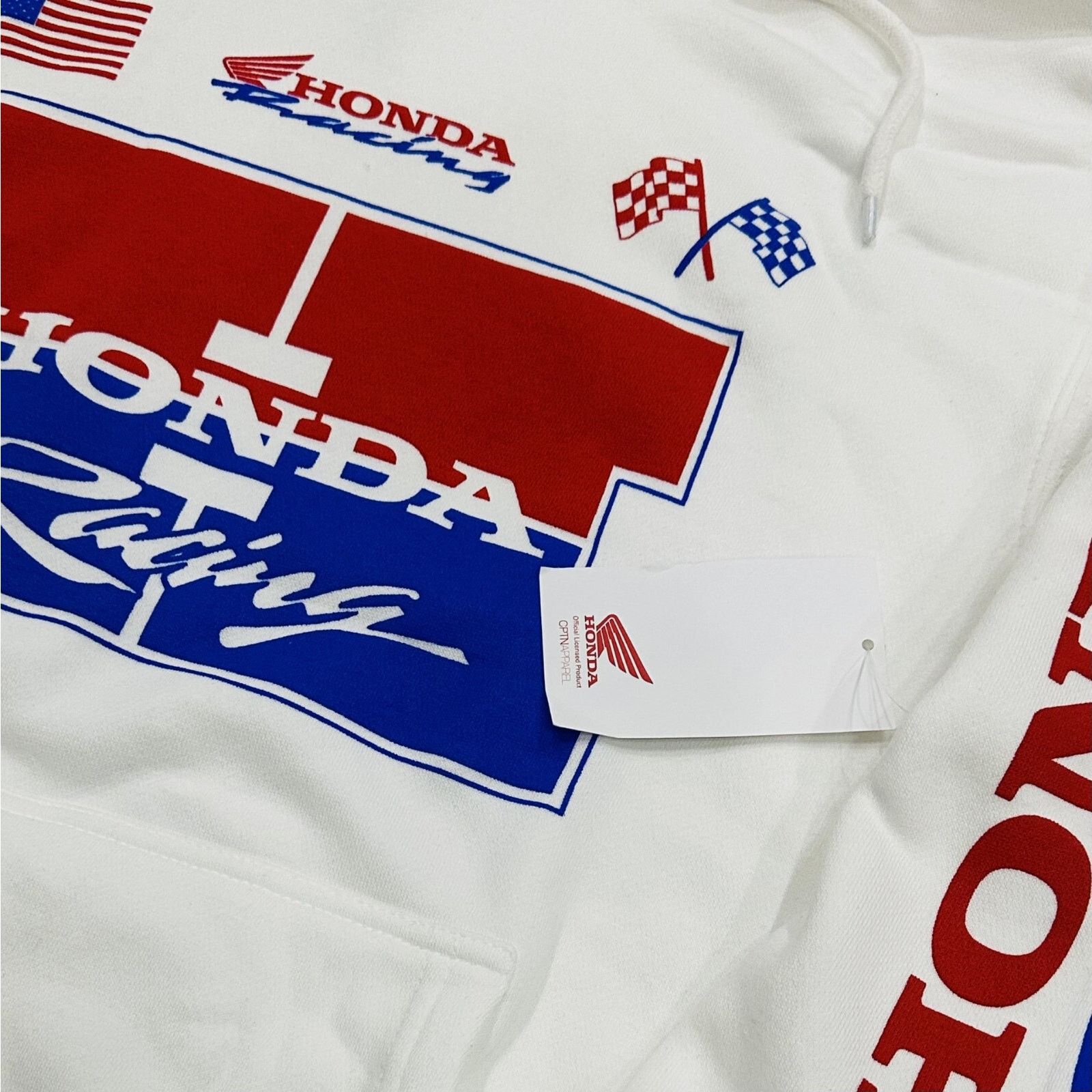 Honda Honda Racing Team Men's Track Time Hoodie Sweatshirt Size US M / EU 48-50 / 2 - 2 Thumbnail