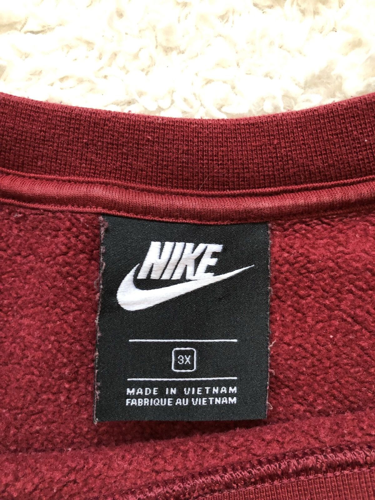 Nike Sweatshirt Nike Fleece Multi Logo Baggy Size US XXL / EU 58 / 5 - 2 Thumbnail