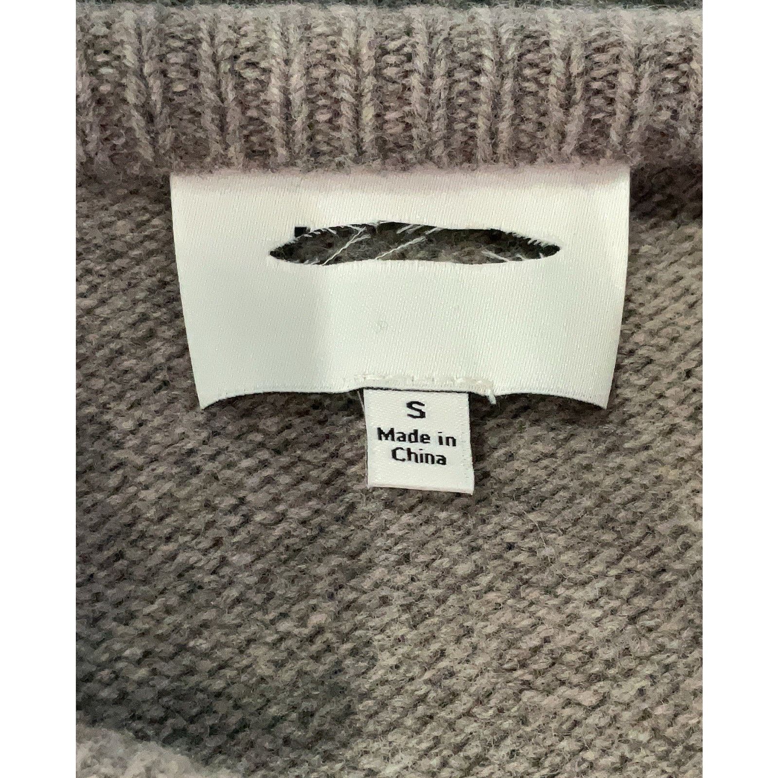 Vince NWOT Vince Wool Blend Cable Knit Grey Pullover Sweater Small Size S / US 4 / IT 40 - 4 Thumbnail