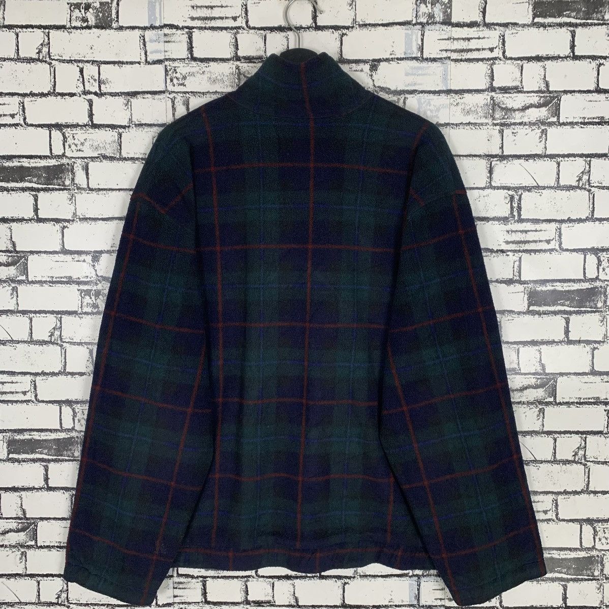Designer × Polo Ralph Lauren × Vintage Vintage Ralph Lauren Polo Golf Half Zip Fleece Jacket Size US L / EU 52-54 / 3 - 5 Thumbnail