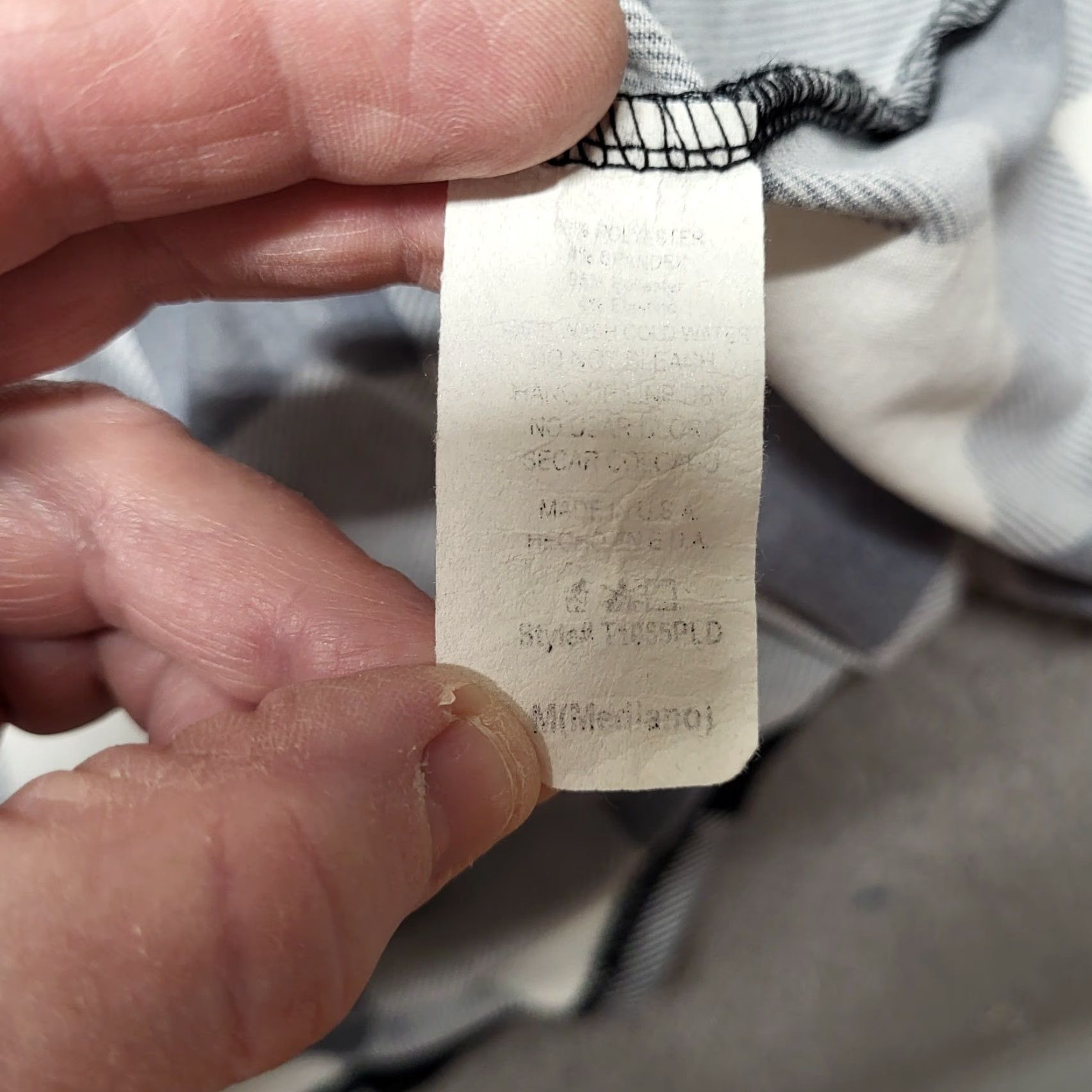 Vintage Cream & Sugar Dress Buffalo Plaid Long Sleeves 2 Pockets 40" Women's Size Medium A-Line Casual Vestment (If "Vestment" not allowed) Size M / US 6-8 / IT 42-44 - 7 Thumbnail