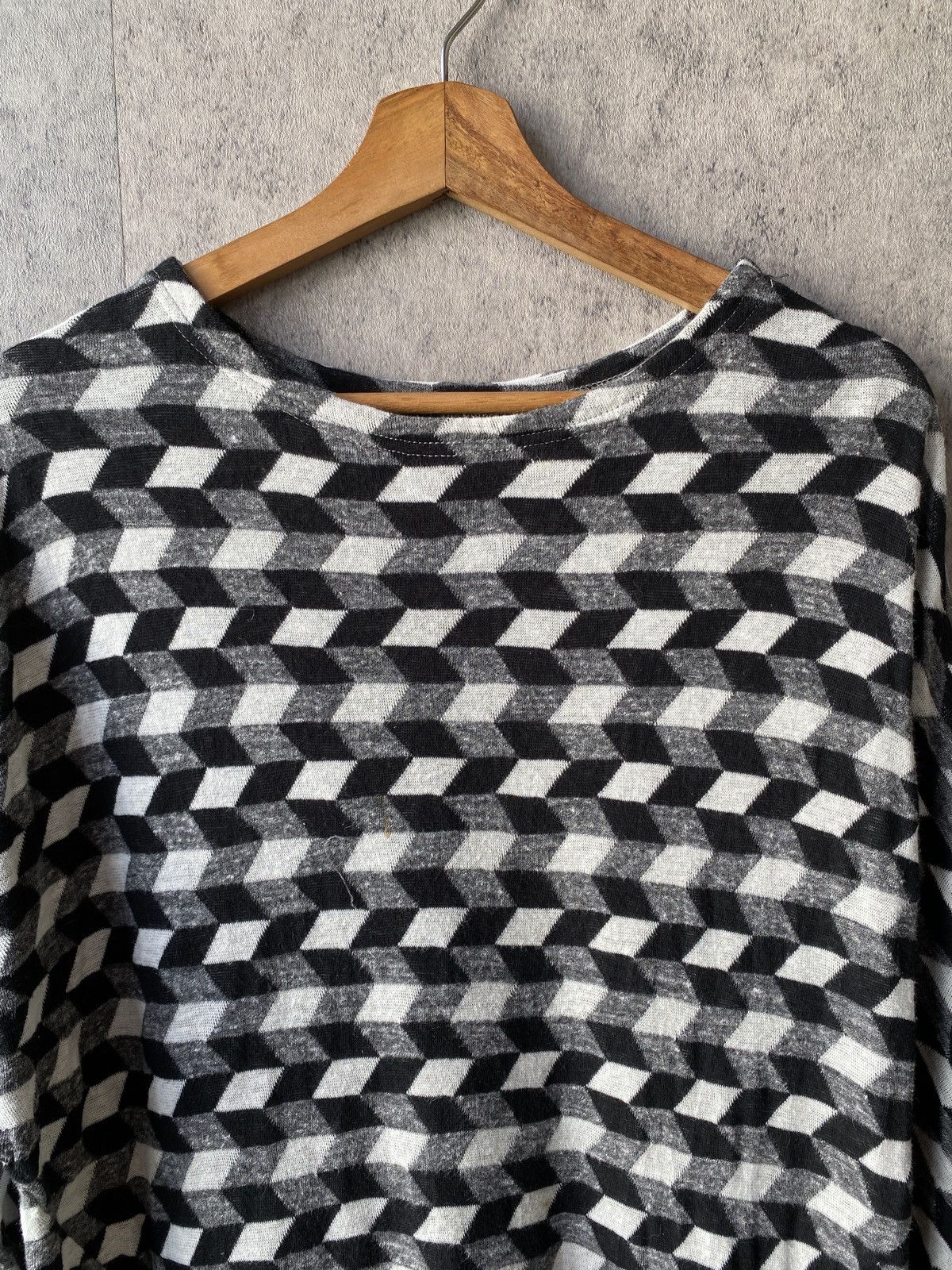 Y's Y’s For Living Abstract Design Blouse Size M / US 6-8 / IT 42-44 - 5 Thumbnail