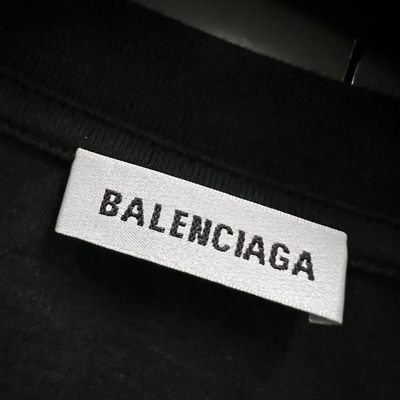 Balenciaga Balenciaga Diagonal Bullet Logo Short Sleeve Size US L / EU 52-54 / 3 - 3 Thumbnail
