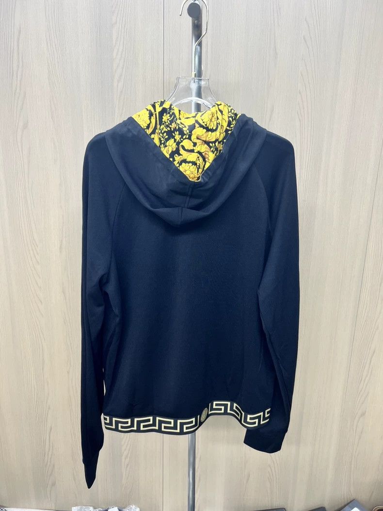 Versace Versace Phnom edge baroque hooded jacket sweatshirt Size US L / EU 52-54 / 3 - 4 Thumbnail