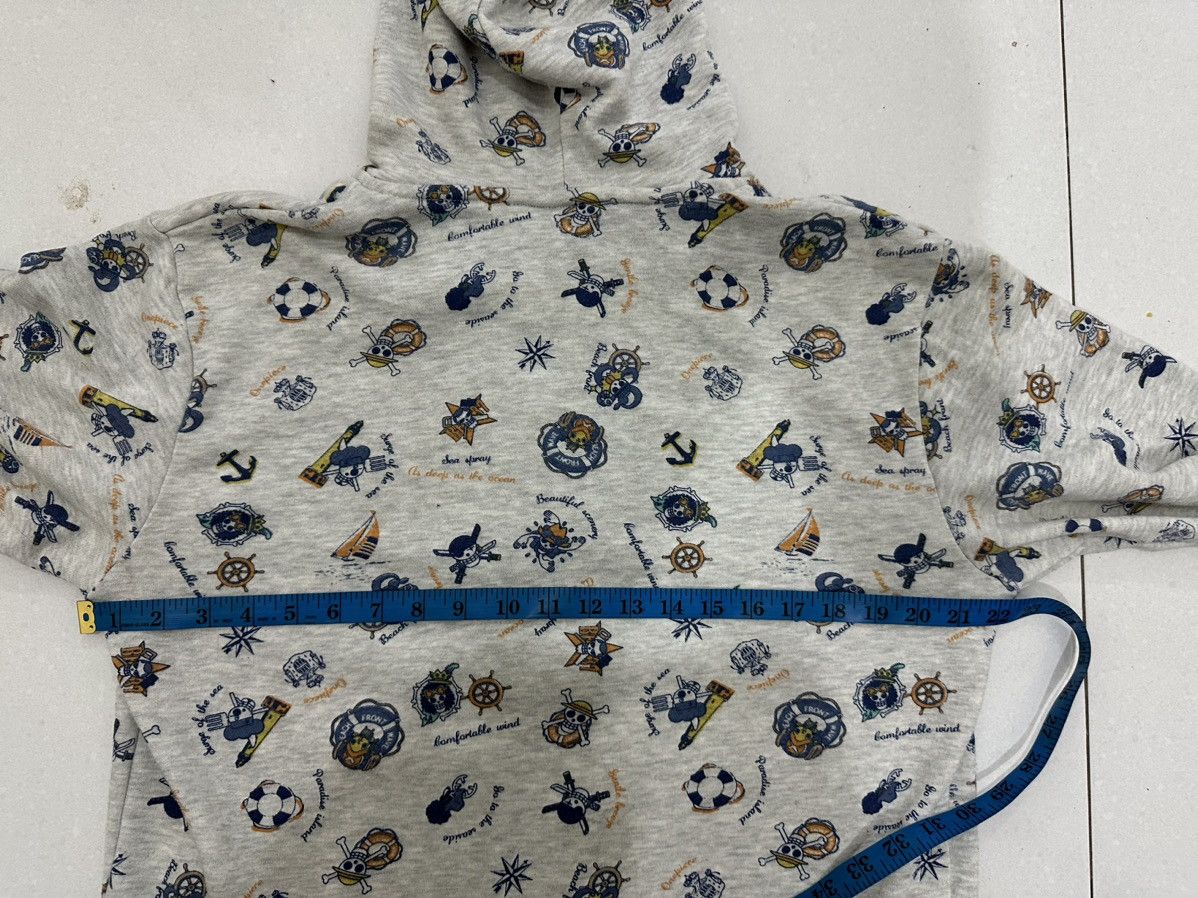 One Piece VTG Full Print One Piece Zipper Hoodie Size US L / EU 52-54 / 3 - 11 Thumbnail