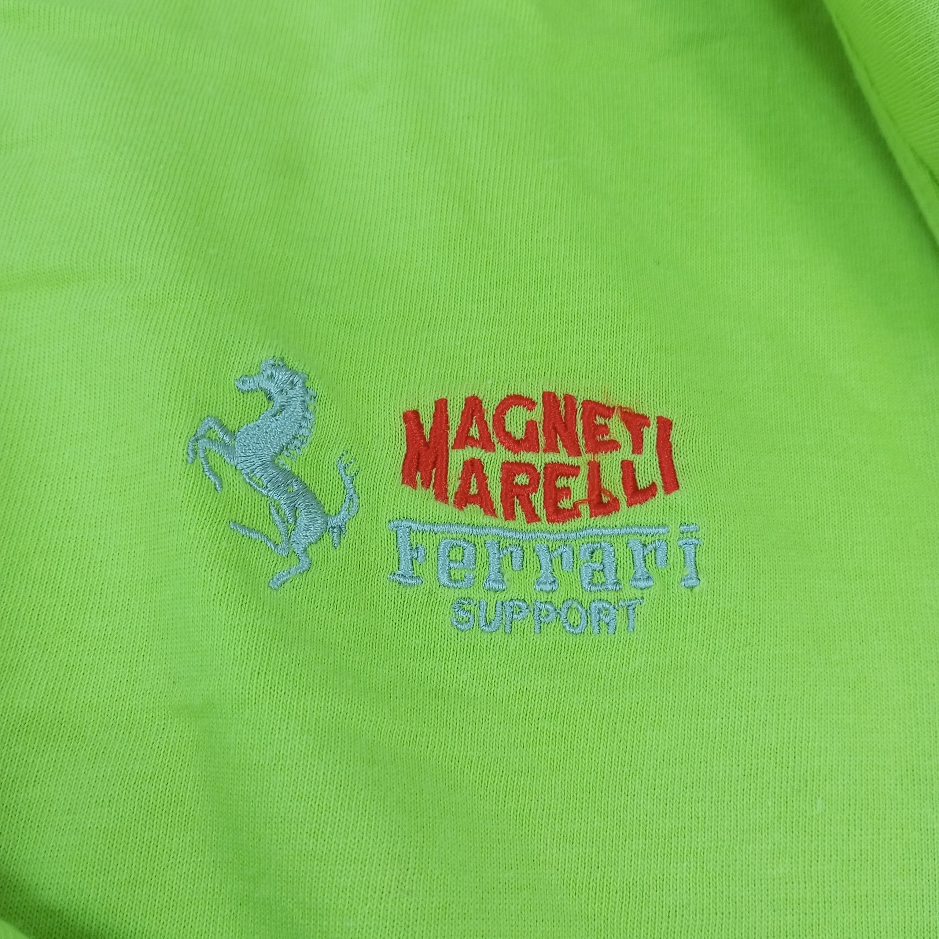 Ferrari × Vintage Magneti Marelli Ferrari Racing Motorsports Style Tshirt Size US L / EU 52-54 / 3 - 12 Thumbnail