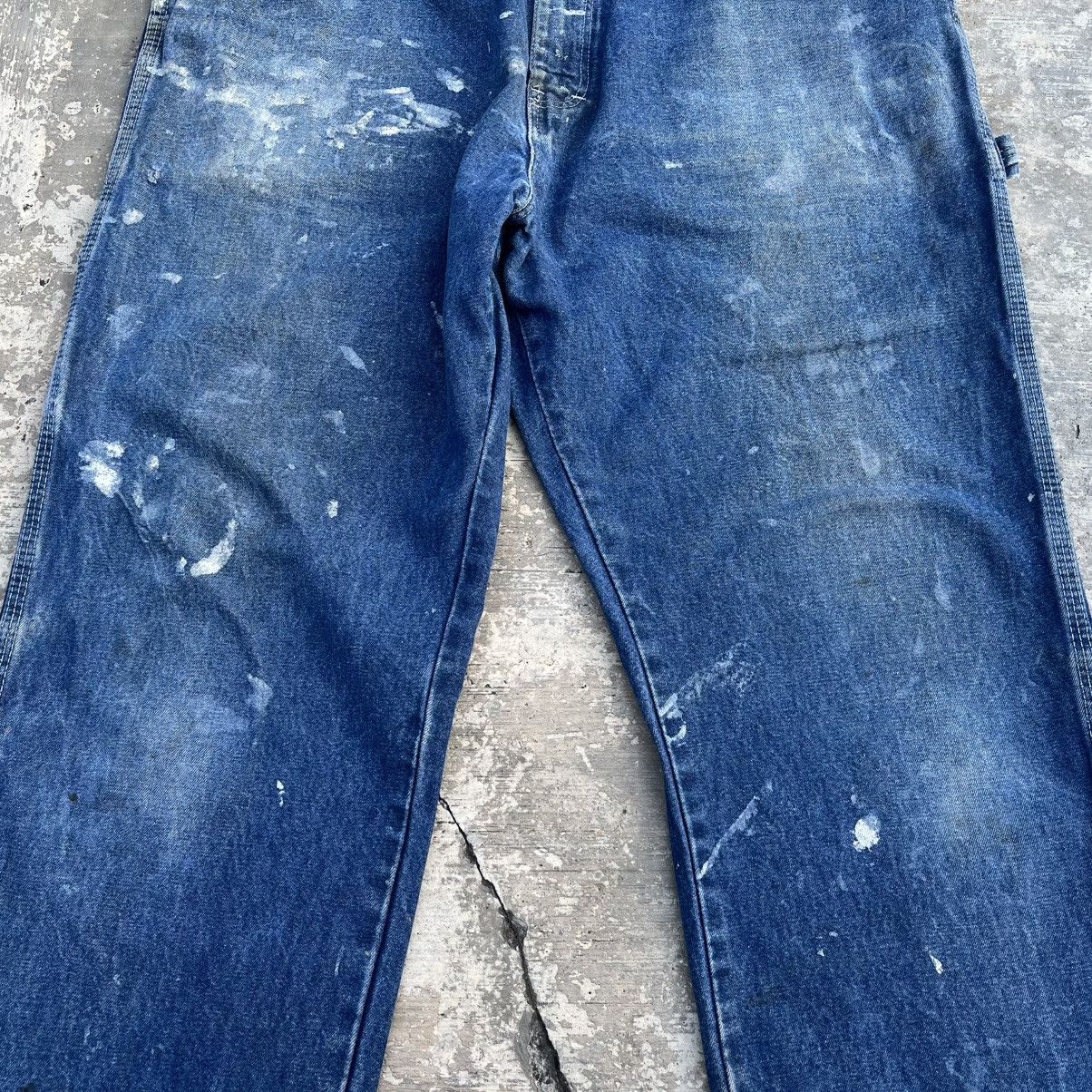 Dickies Dickies Painted Carpenter Denim Jeans Size 34x31 Size US 34 / EU 50 - 10 Thumbnail