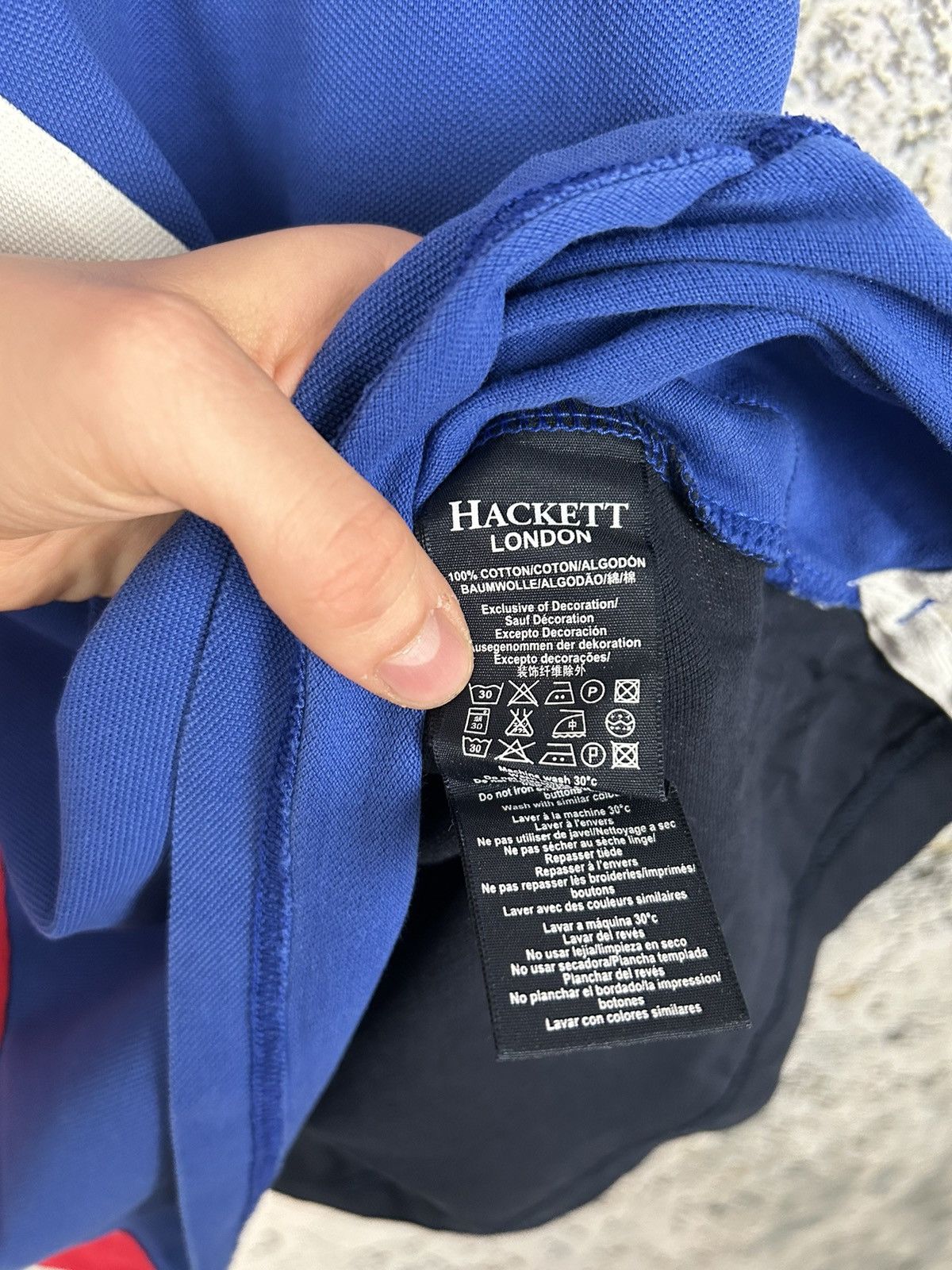 Other Vintage Hackett England Chief Keef Polo Tee Rap Drill Size US L / EU 52-54 / 3 - 6 Thumbnail