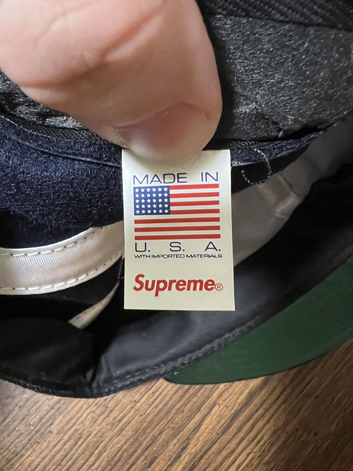 Supreme S logo wool fitted hat Size ONE SIZE - 2 Thumbnail
