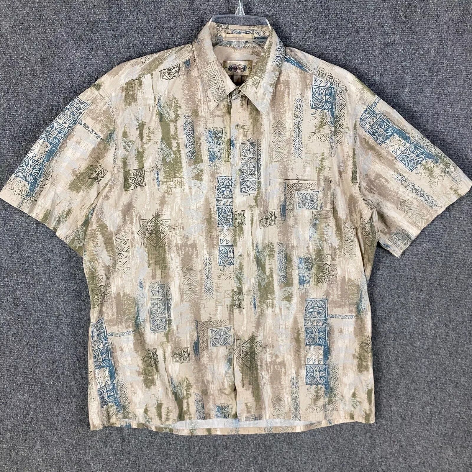 Campia Moda Campia Moda Button Up Shirt Men's Large Short Sleeve L Size US L / EU 52-54 / 3 - 1 Thumbnail