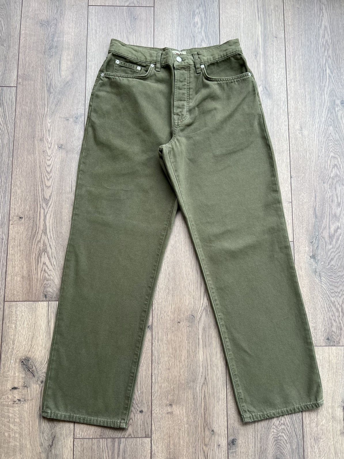 Stussy Stussy Big Ol Jean Olive Green 28 Size US 28 / EU 44 - 1 Thumbnail