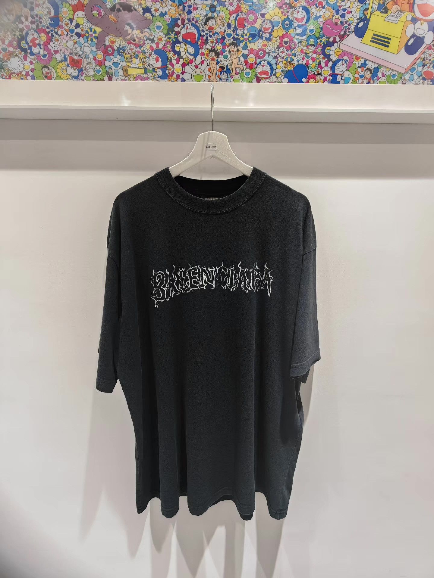 Balenciaga Balenciaga Metal Short Sleeve Tee。 Q15 Size US M / EU 48-50 / 2 - 2 Thumbnail