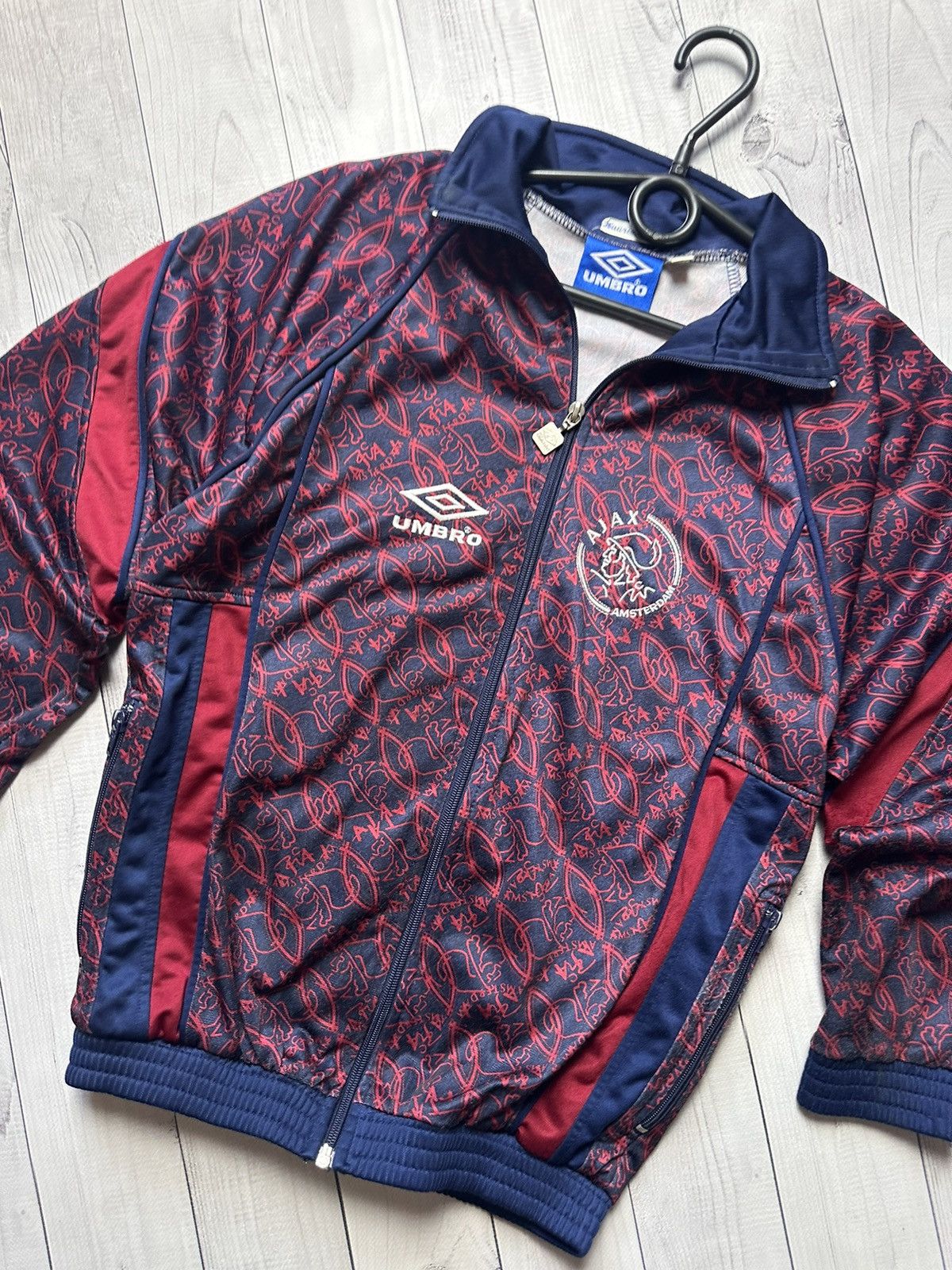 Umbro Vintage Ajax Umbro monogram soccer track jacket kids size Size US XXS / EU 40 - 2 Thumbnail