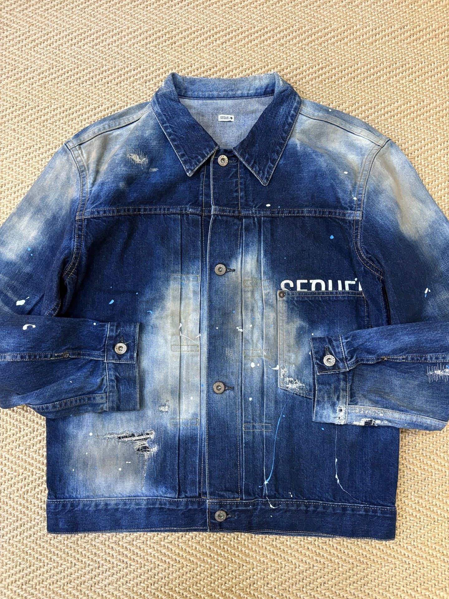 Fragment Design Sequel X Fragment Design Denim Jacket | Grailed