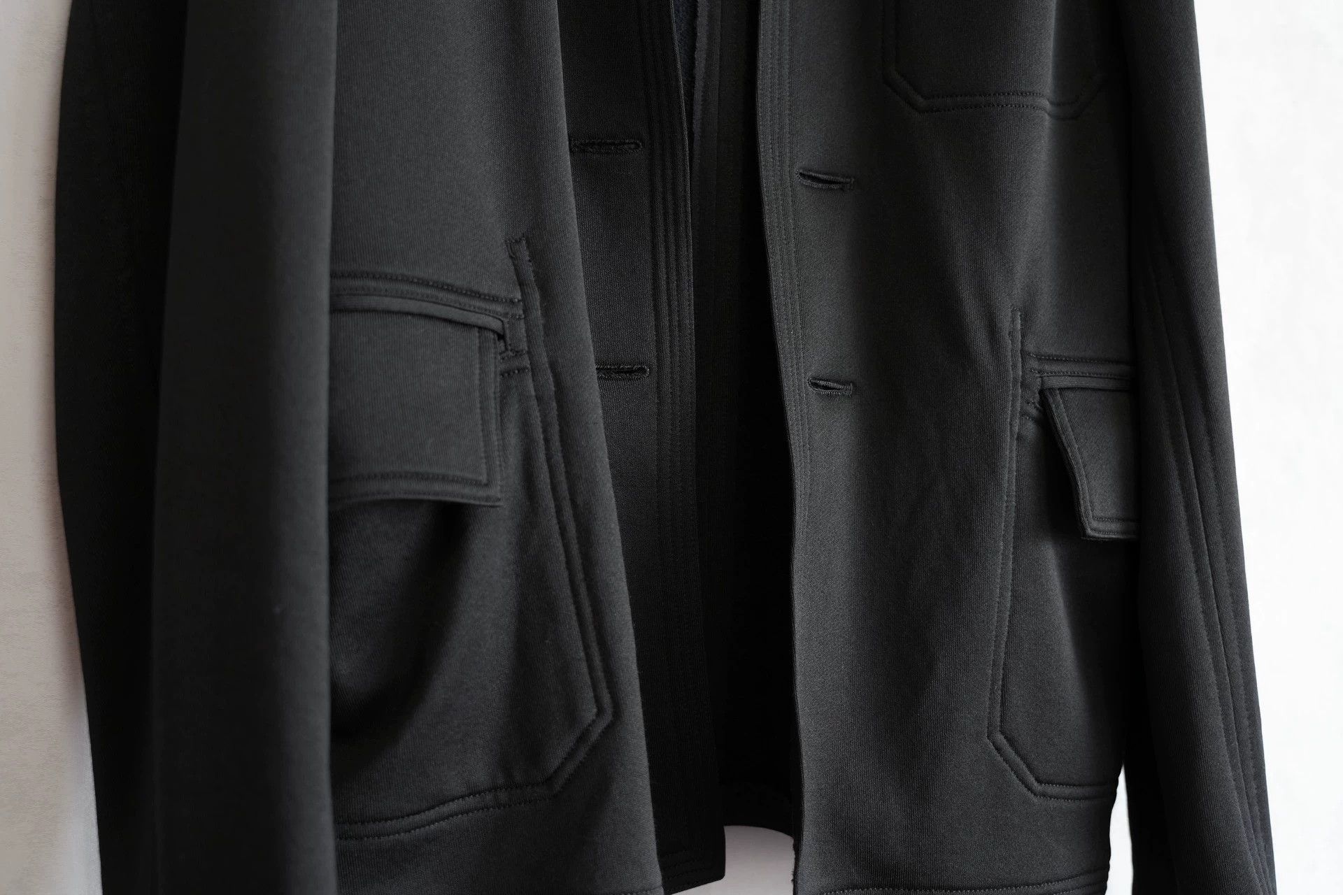 Yohji Yamamoto Yohji Yamamoto 09AW Buttonless Nylon-Blend Jacket S2 Size US M / EU 48-50 / 2 - 5 Thumbnail
