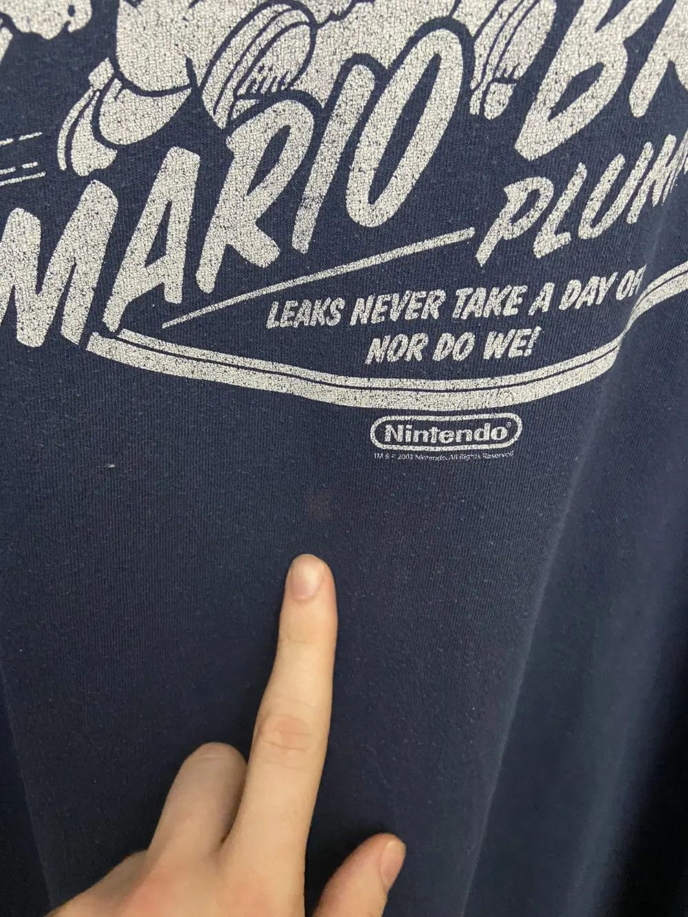Anime VINTAGE 2003 PROMO MARIO BROS TEE T SHIRT JAPANESE NINTENDO Size US XXL / EU 58 / 5 - 14 Thumbnail