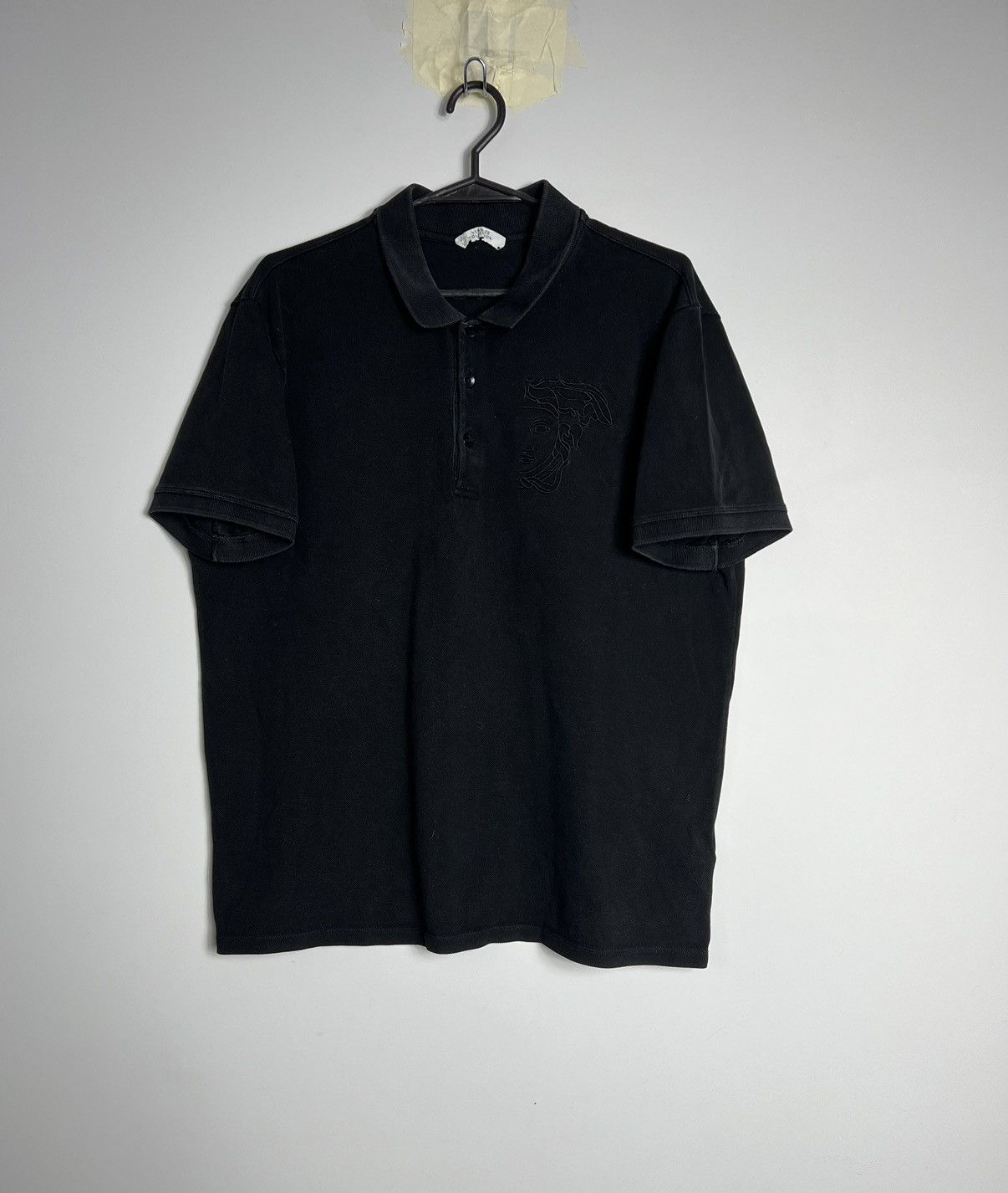 Versace Polo Shirt Versace Collection Black Medusa Size US L / EU 52-54 / 3 - 1 Thumbnail