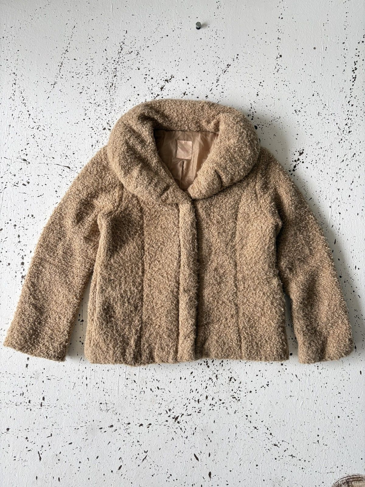 Beams Plus BEAMS HEART Cozy Teddy Bouclé Jacket Minimal Japanese Style Size US S / EU 44-46 / 1 - 1 Thumbnail