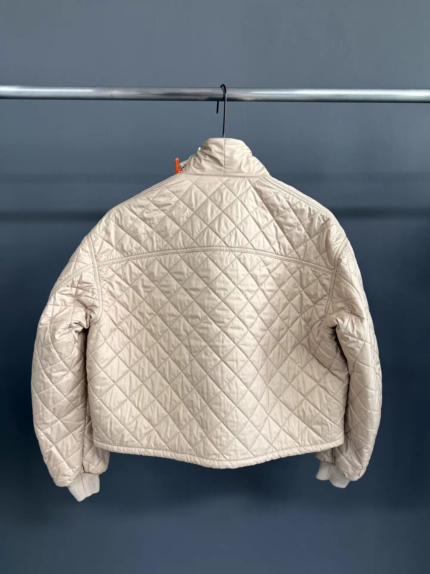 Hermes HERMES Khaki Quilted Puffer Jacket 36 Size XS / US 0-2 / IT 36-38 - 2 Thumbnail