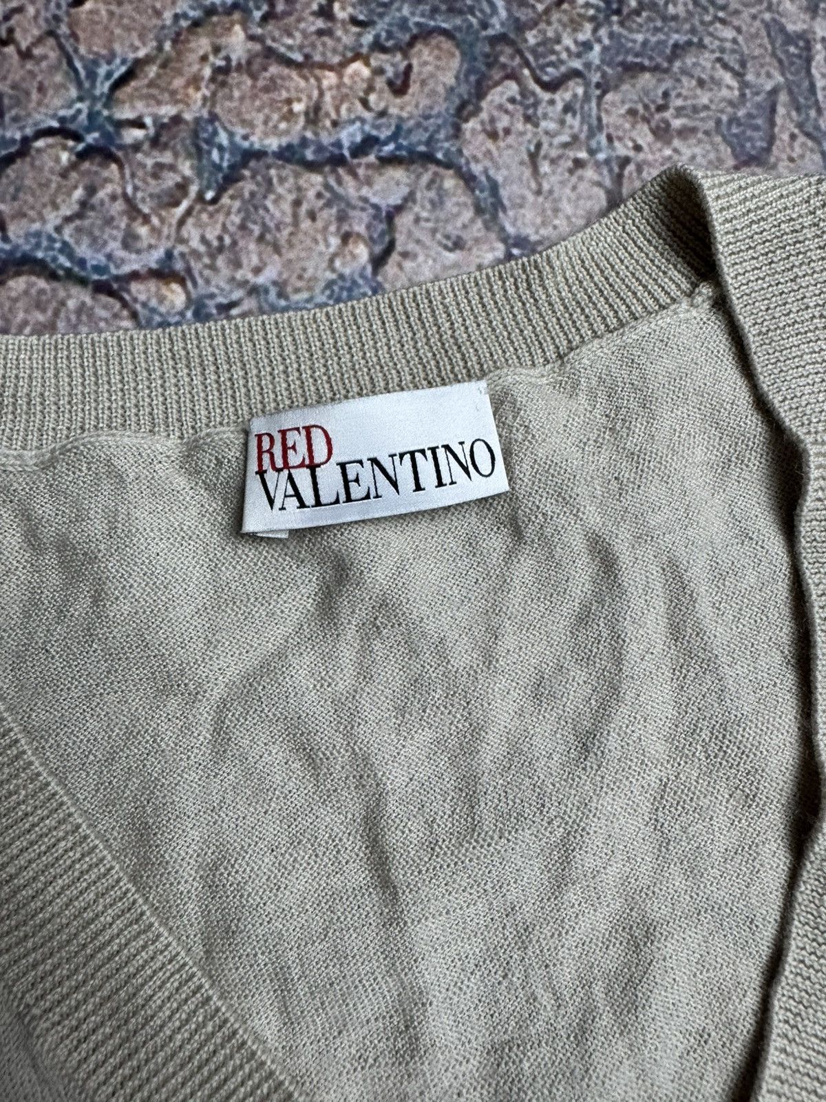 RED Valentino Vintage Red Valentino Knit Sweater Size M / US 6-8 / IT 42-44 - 7 Thumbnail