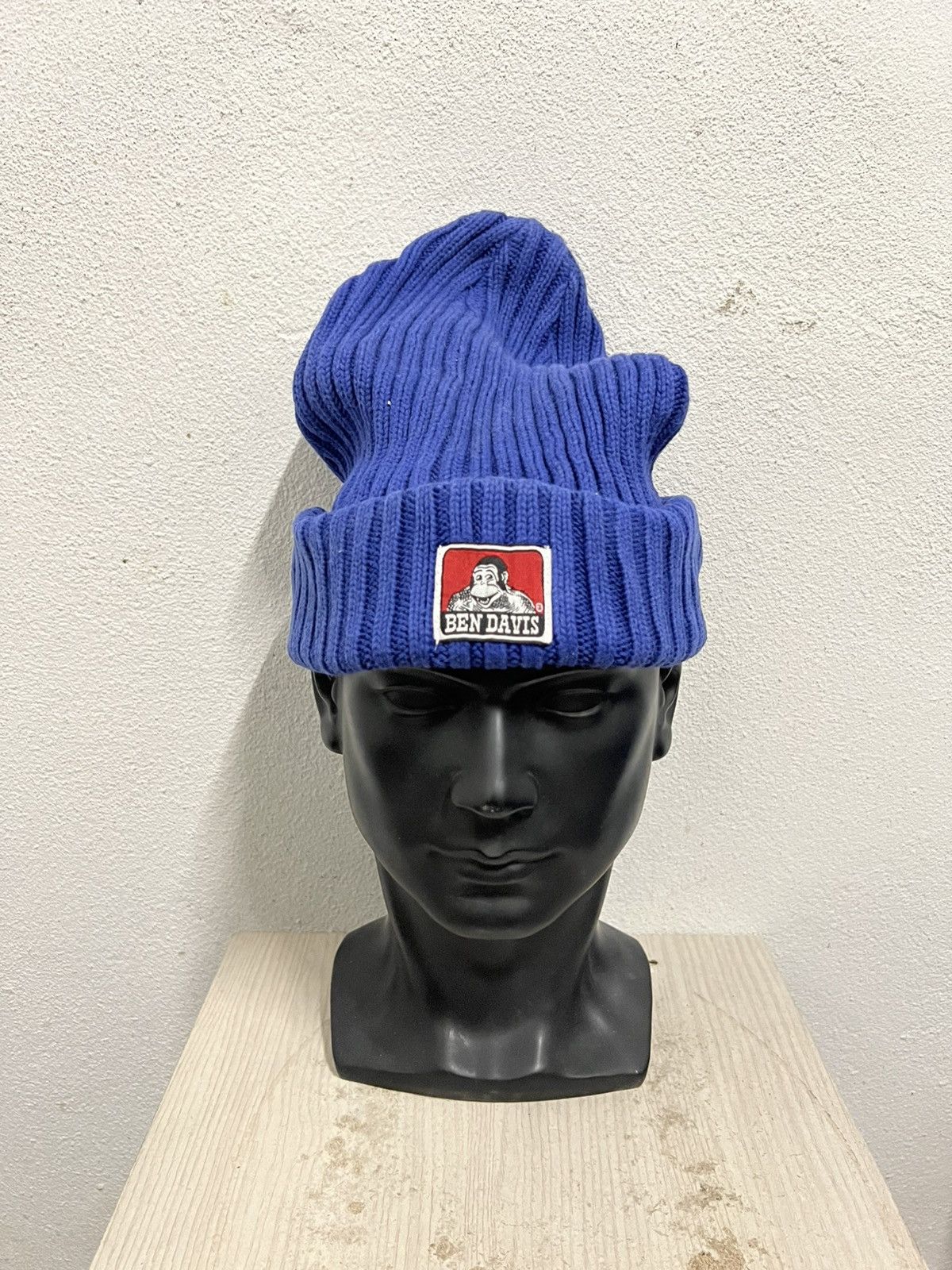 Ben Davis Vintage Ben Davis Beanie Hat Size ONE SIZE - 2 Thumbnail