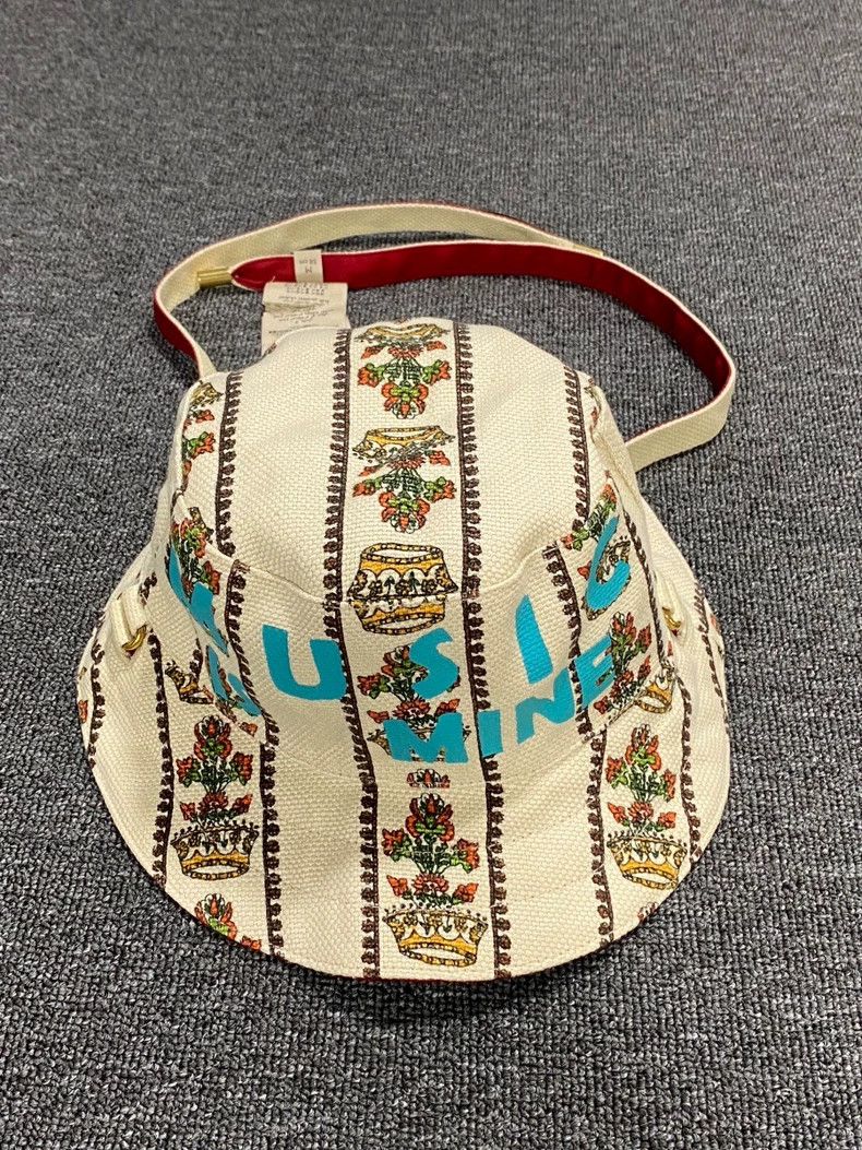 Gucci Printed Logo Fisherman Hat- DMC