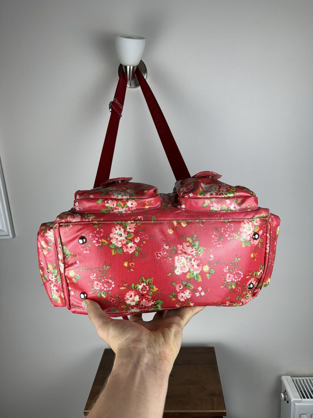 Other Vintage pink bag with flowers y2k style original item Size ONE SIZE - 3 Thumbnail